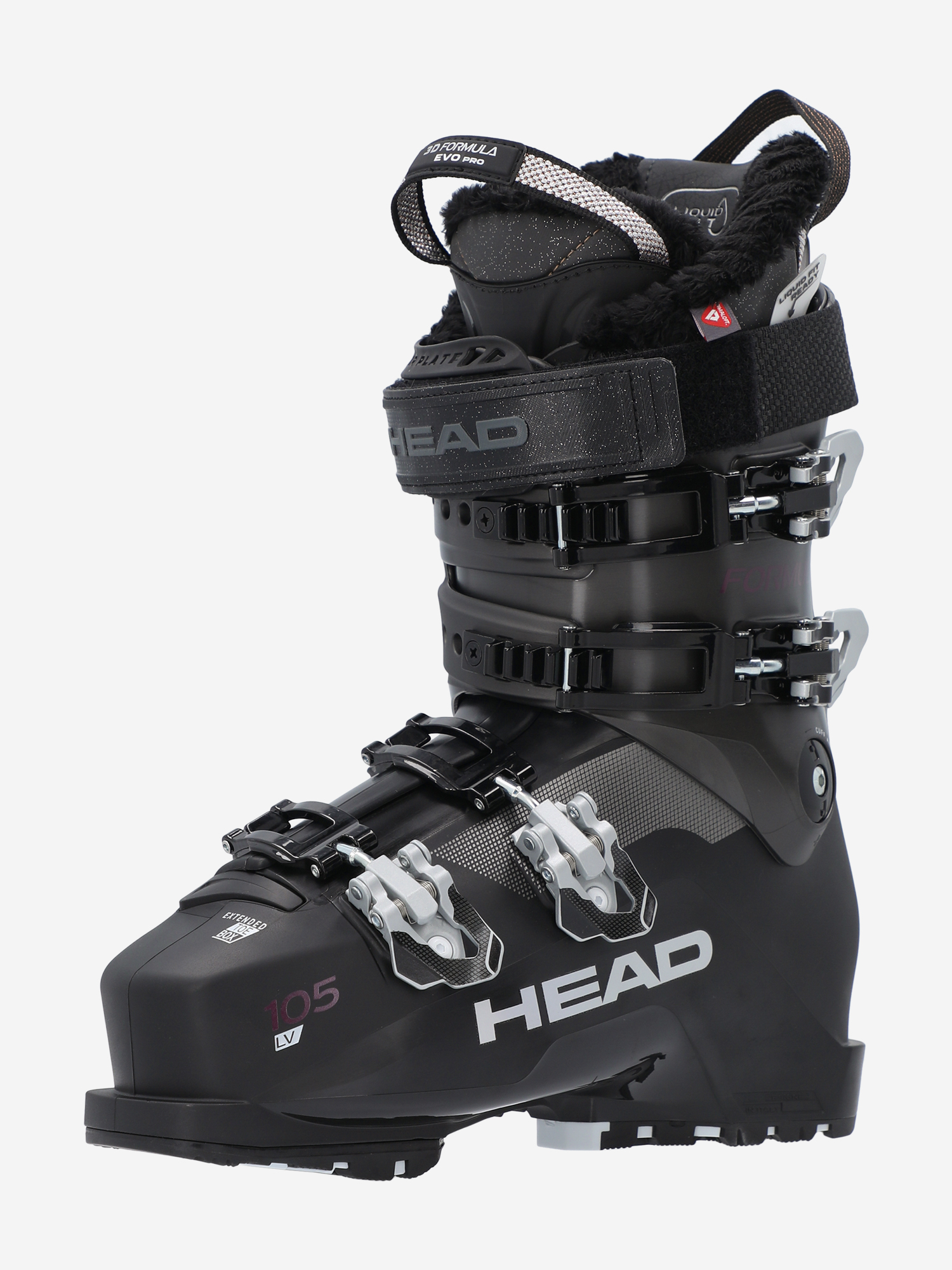 фото Ботинки горнолыжные женские head formula 105 w lv gw, черный