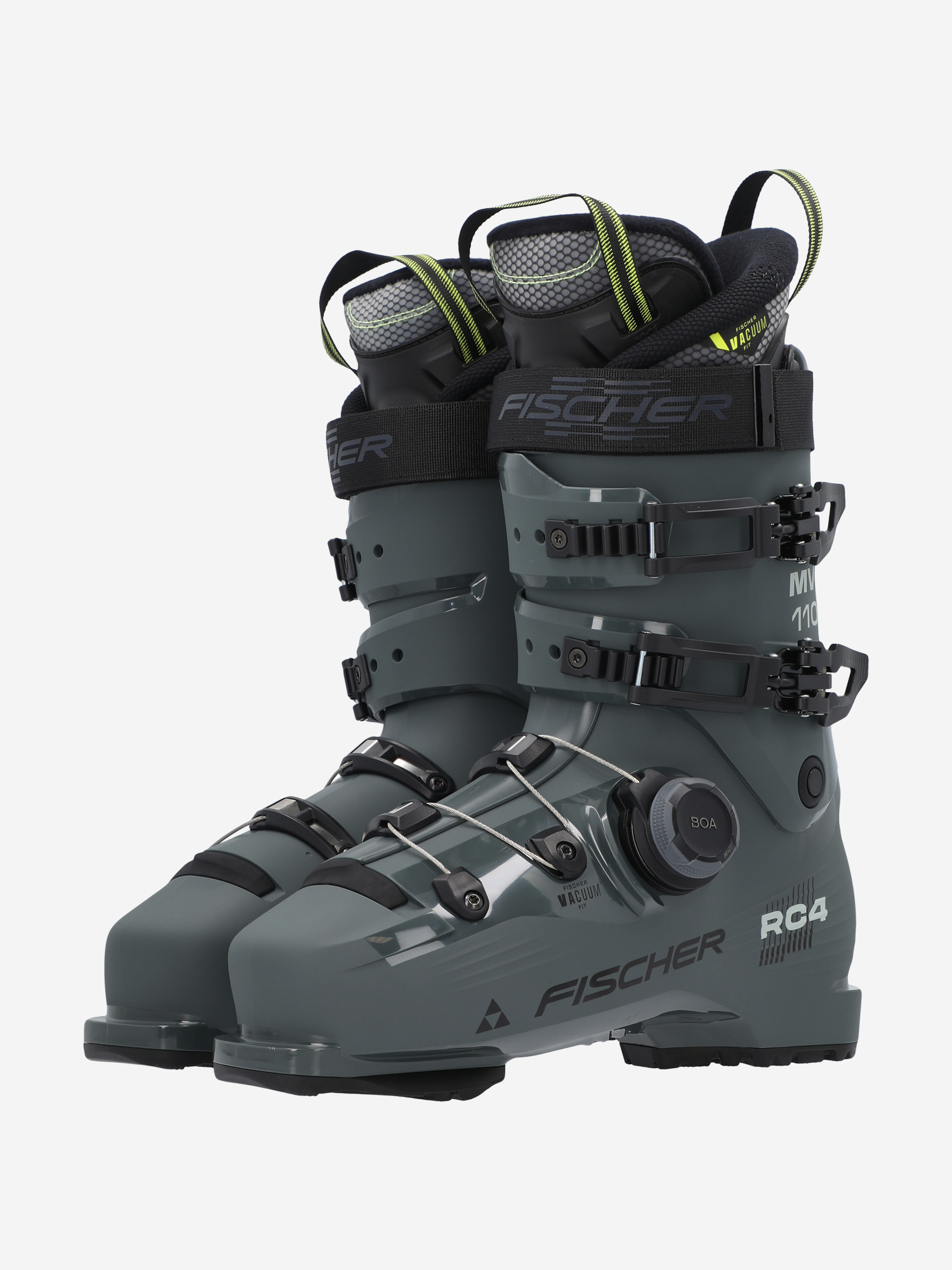 фото Ботинки горнолыжные fischer rc4 110 mv boa, серый