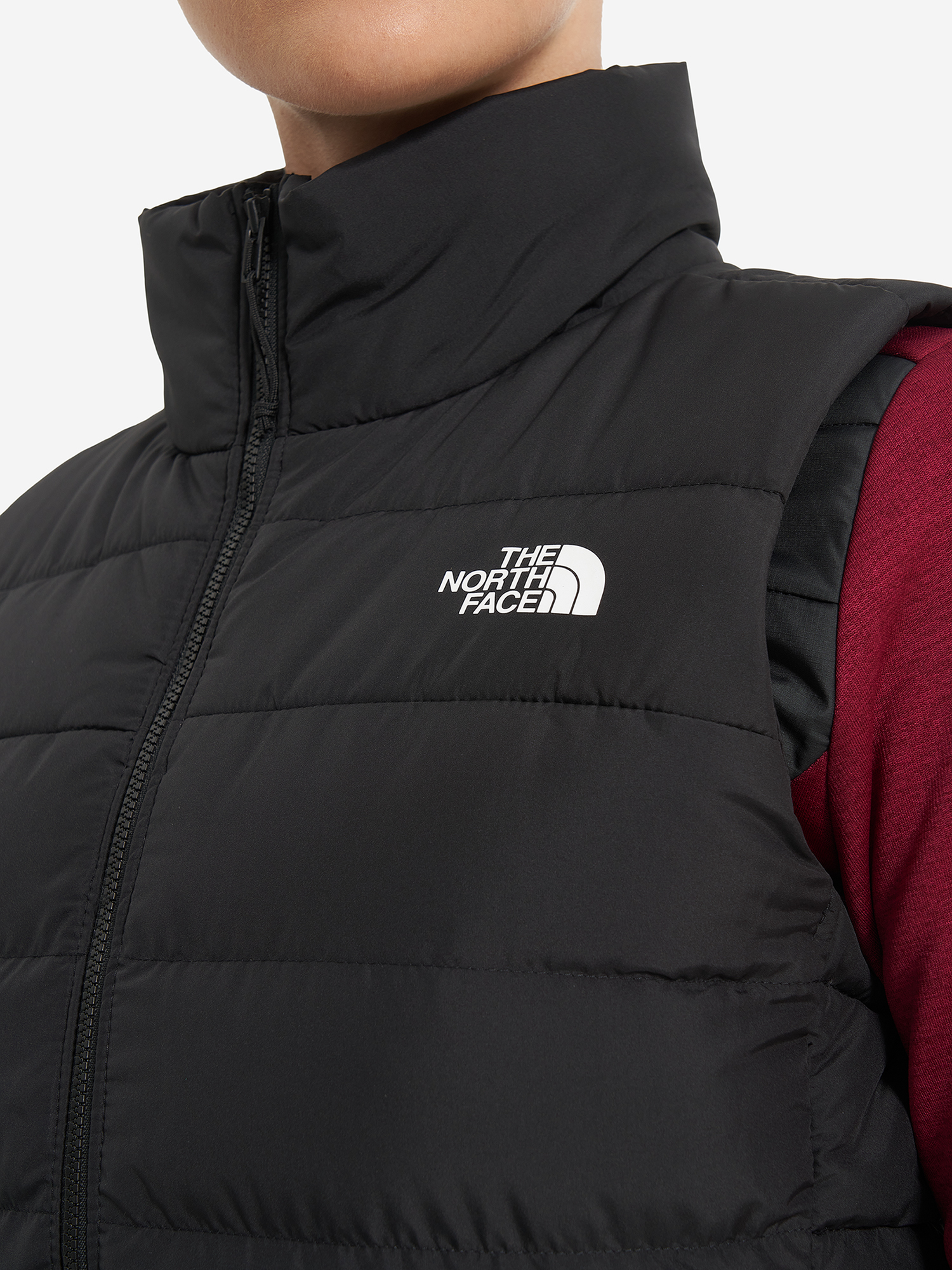 фото Жилет пуховый женский the north face aconcagua 3, черный