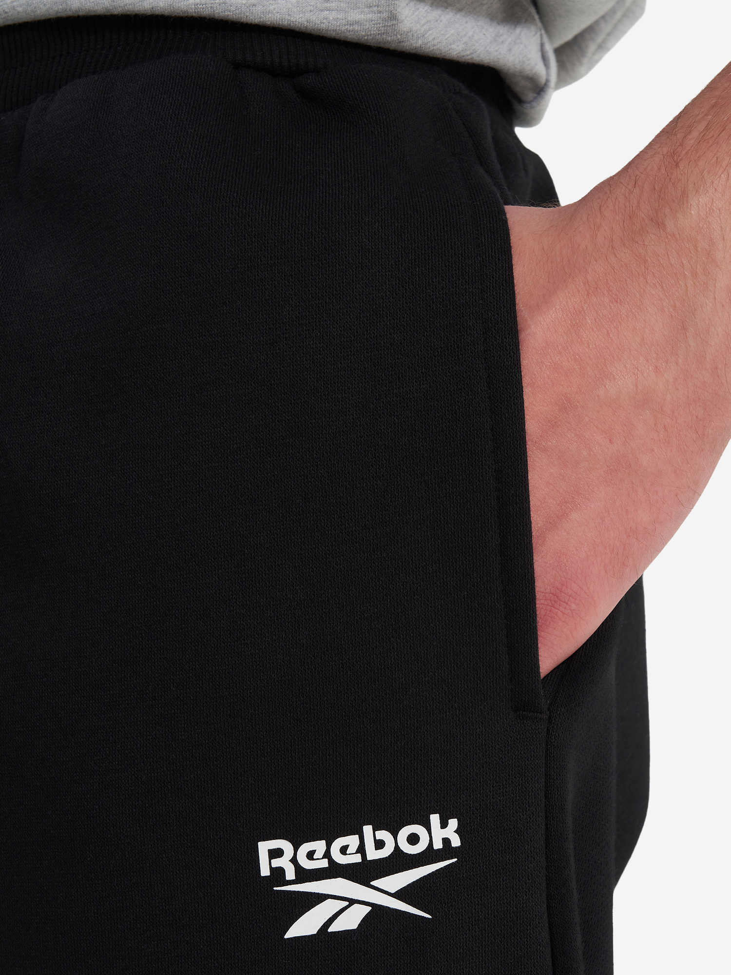 фото Брюки мужские reebok cole, черный