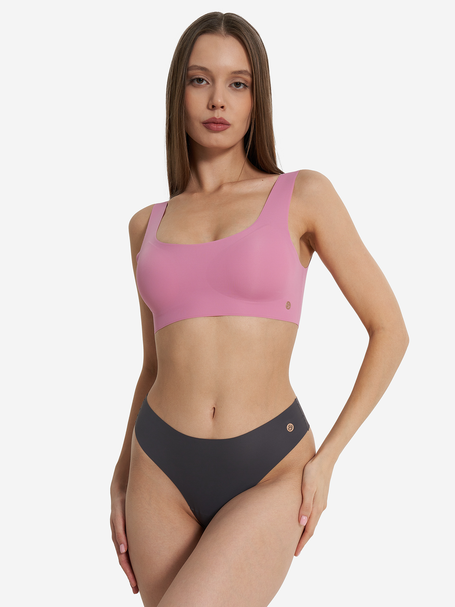 фото Трусы женские sensana, 2 штуки, розовый