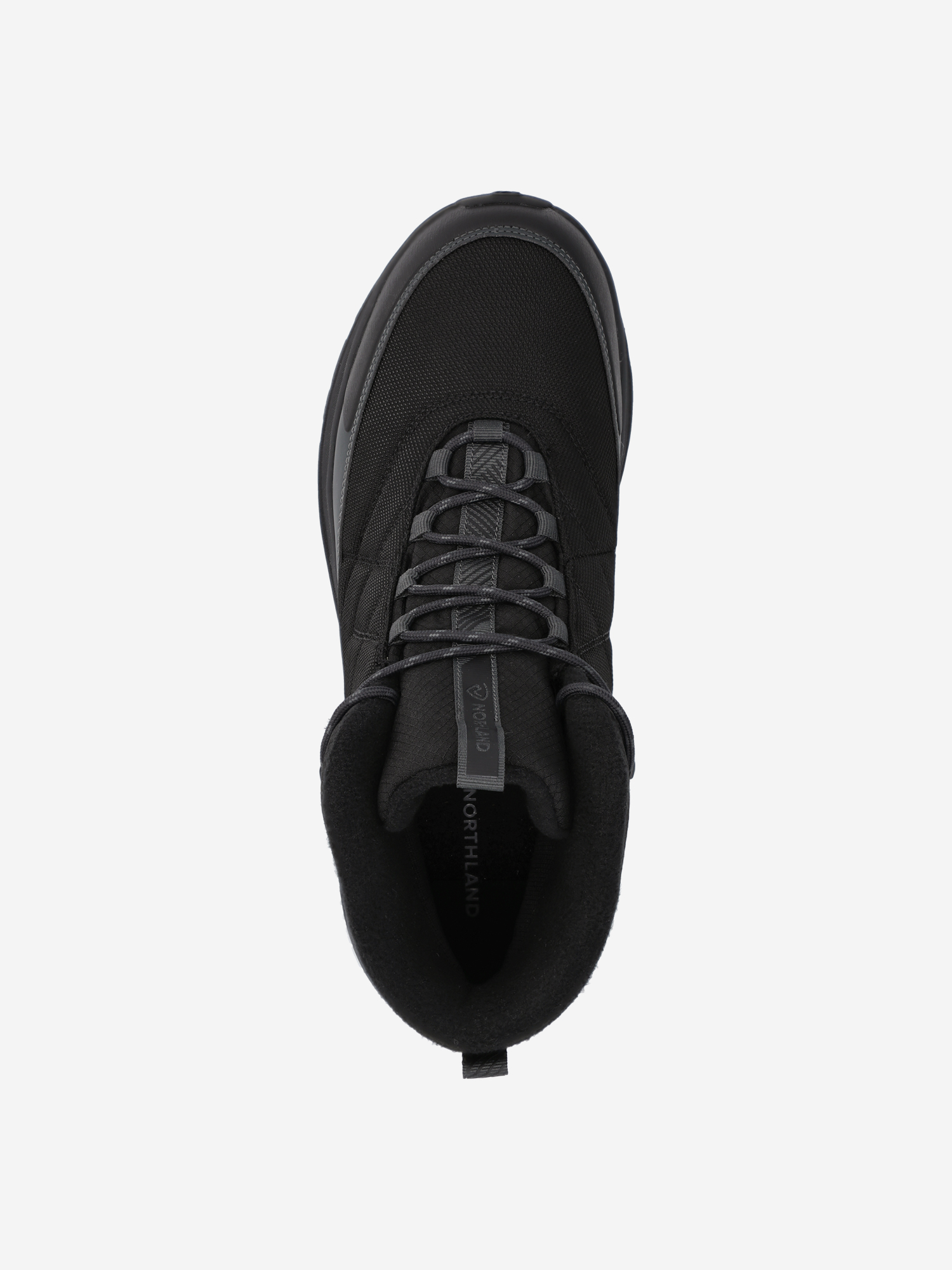 фото Ботинки утепленные мужские northland ramsau nylon, черный