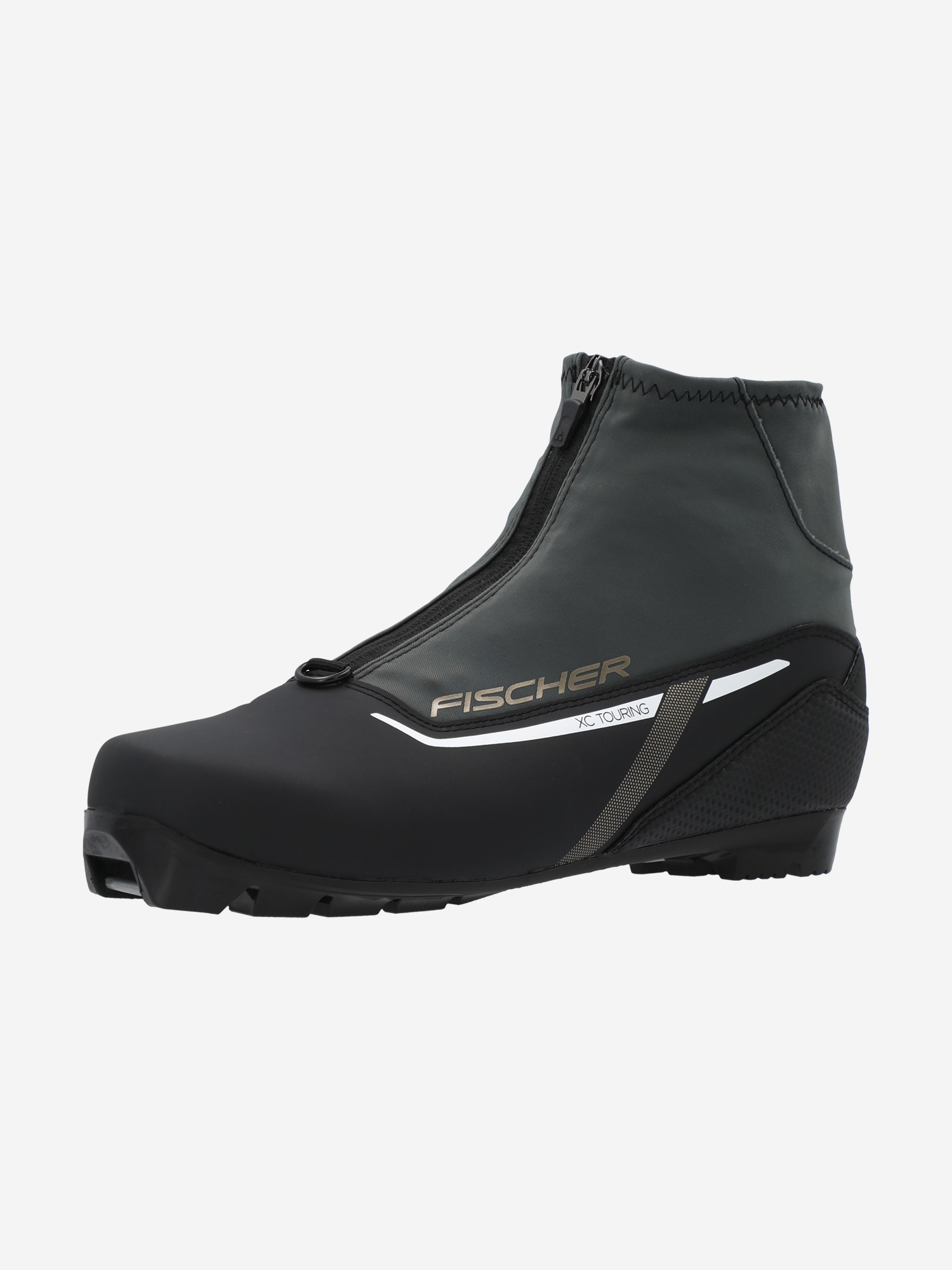 фото Ботинки лыжные fischer xc touring ws, серый