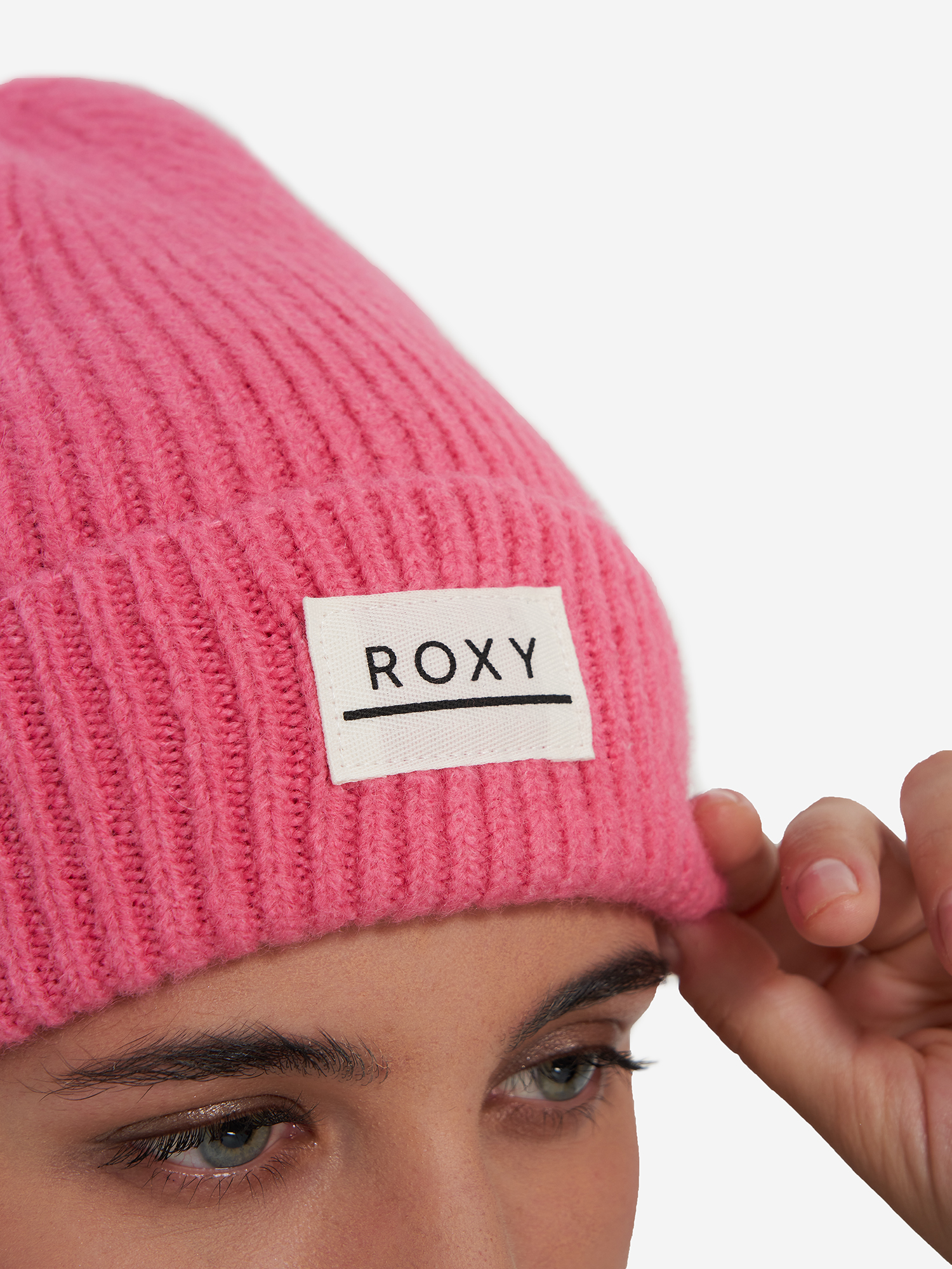 фото Шапка женская roxy wind effect, розовый