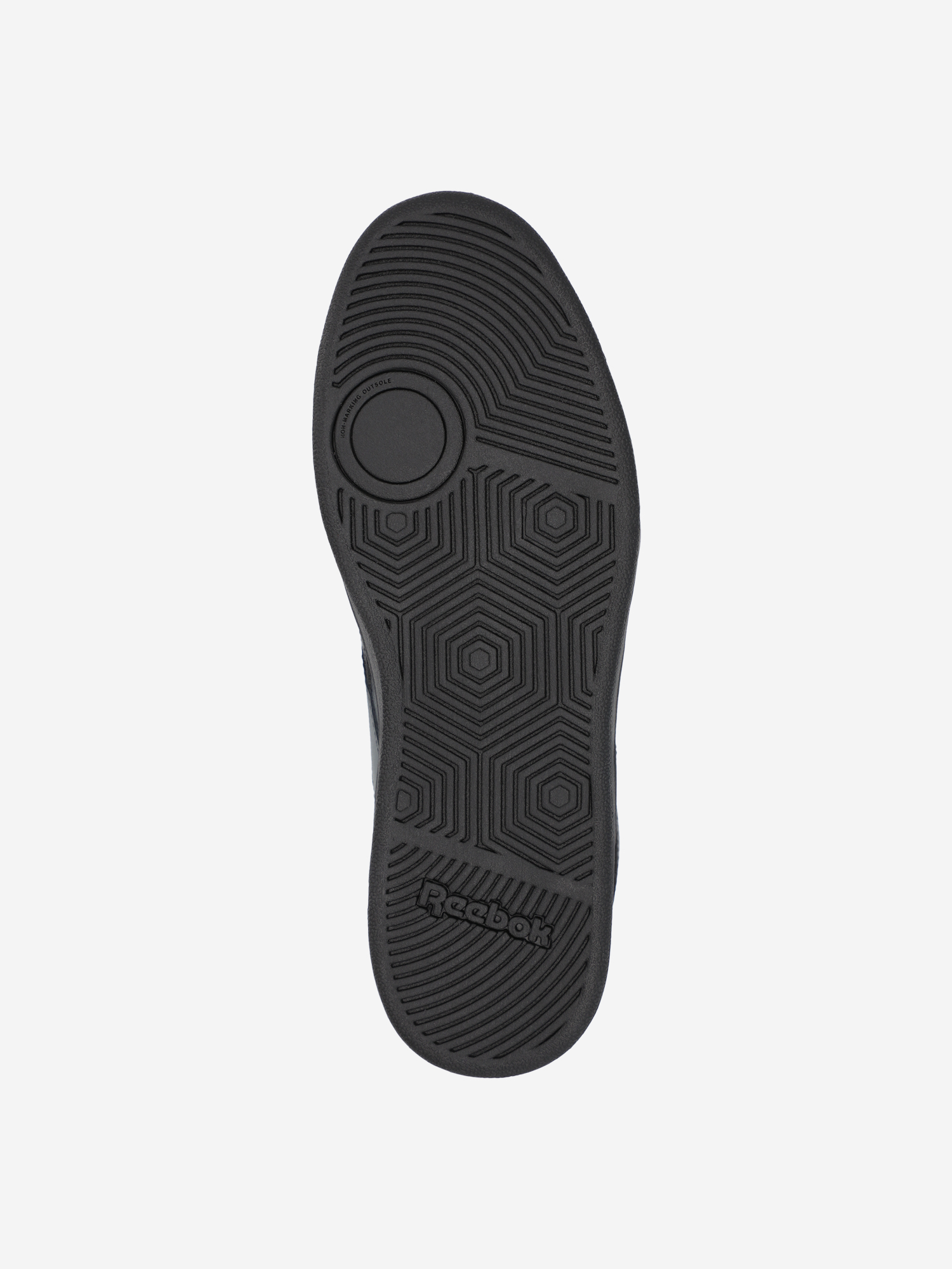 фото Кеды мужские reebok court advance, серый