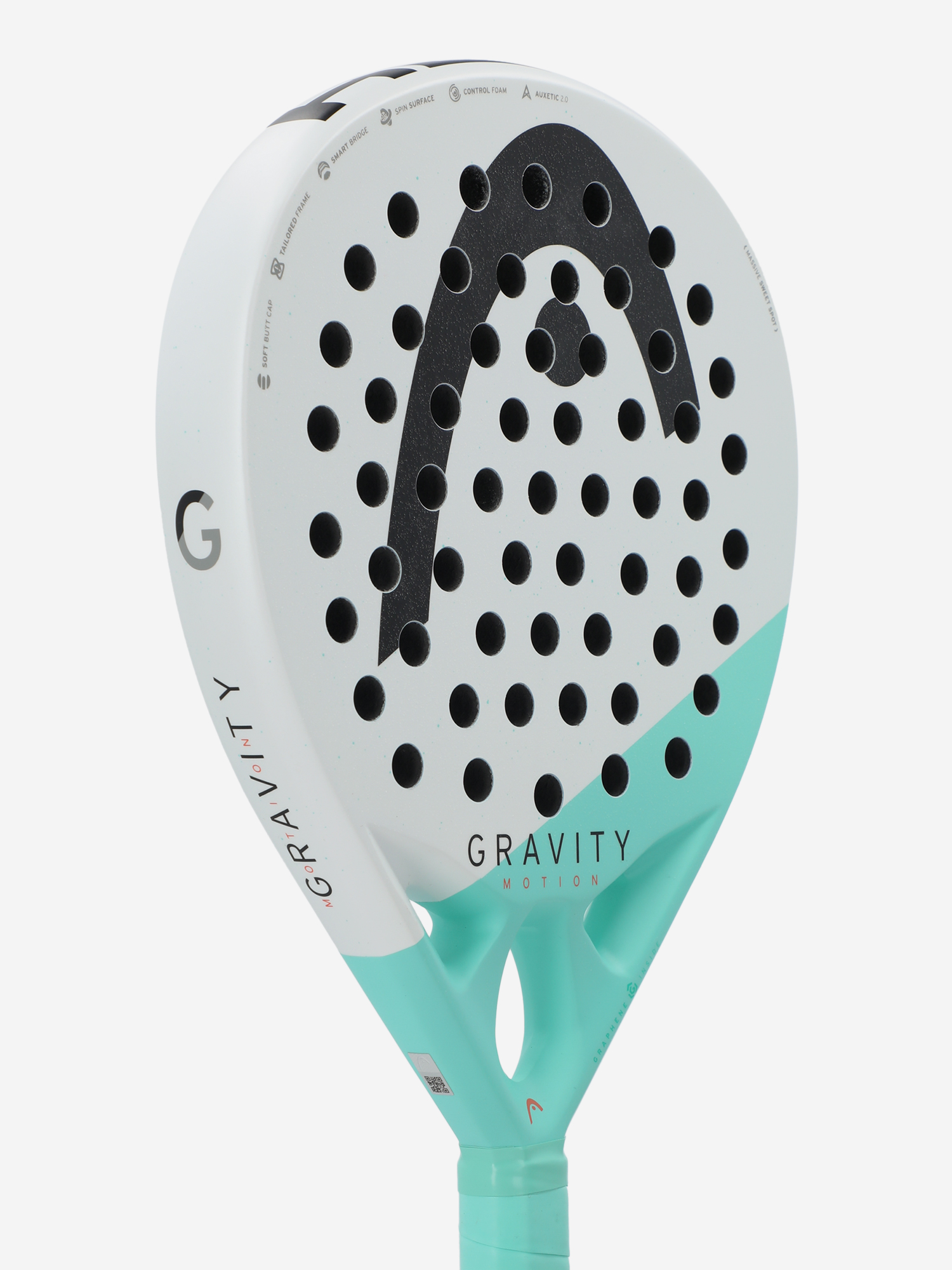 фото Ракетка для падел head gravity motion, белый