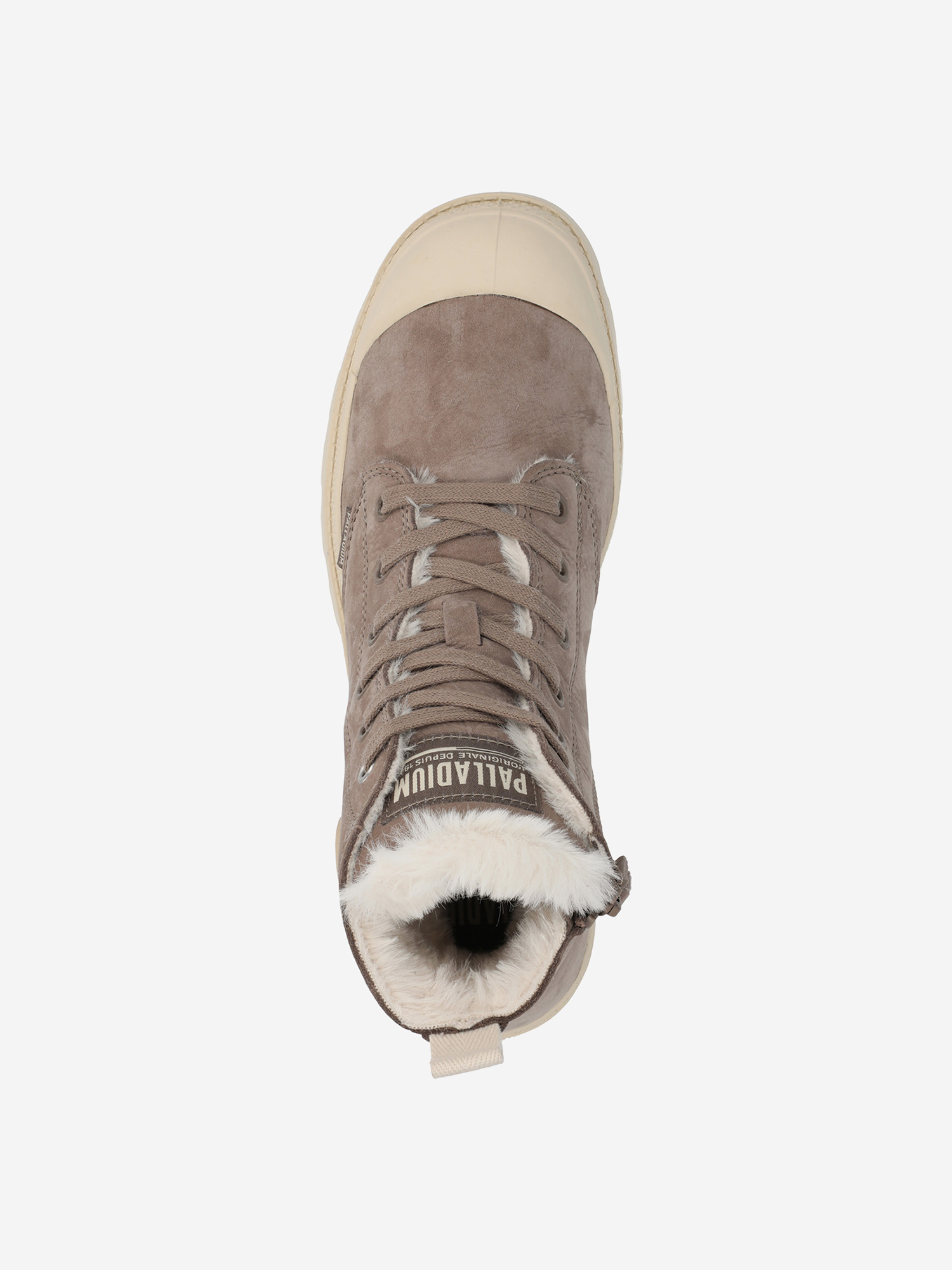 фото Ботинки утепленные женские palladium revolt boot zip, коричневый
