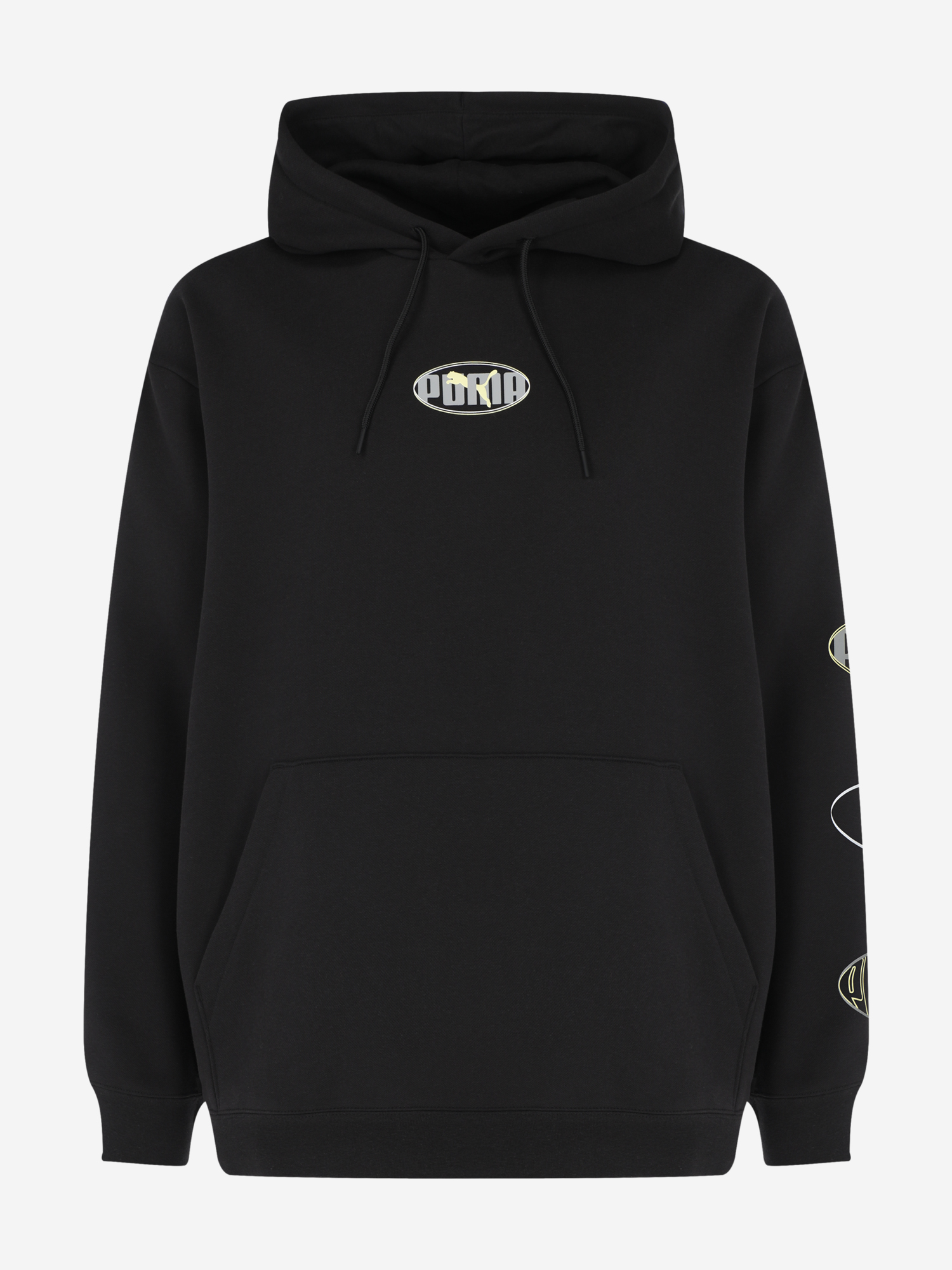 фото Худи мужское puma ess logo lab execution, черный