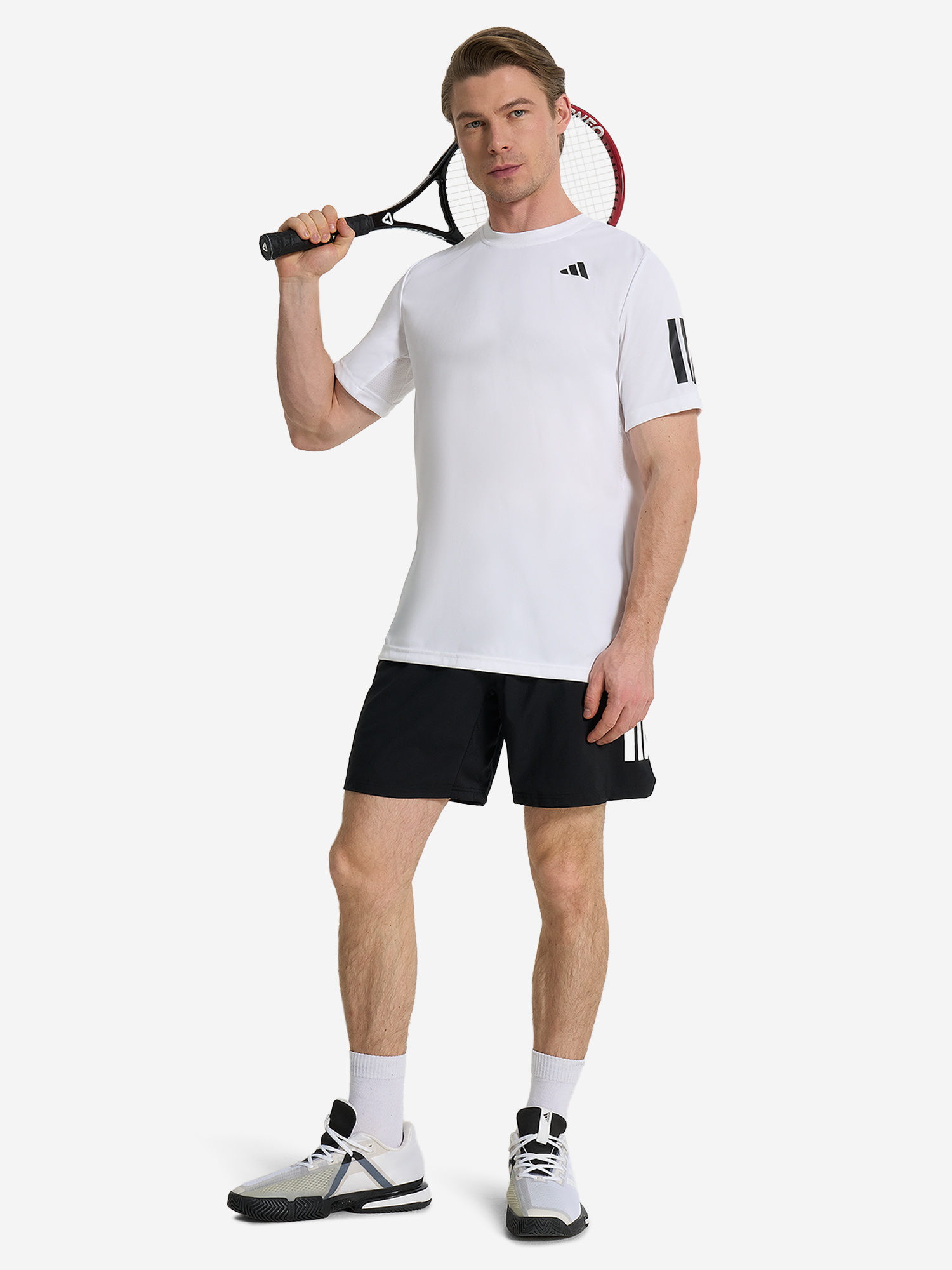 фото Футболка мужская adidas club, белый