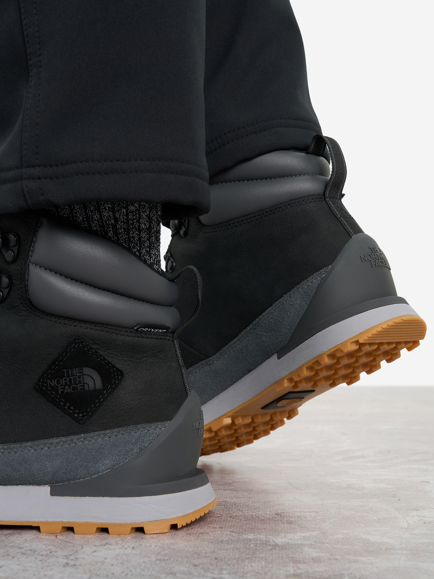 фото Ботинки мужские the north face back-to-berkeley iv leather wp, черный