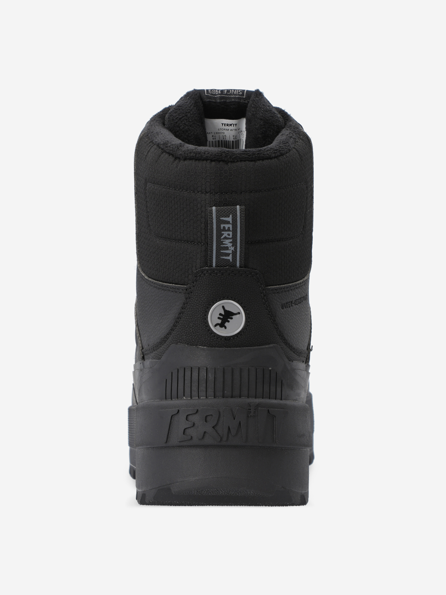фото Ботинки утепленные мужские termit storm wtr, черный