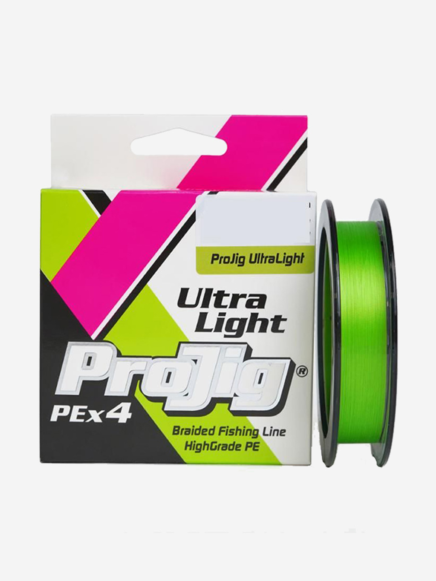 Плетеный шнур для рыбалки ProJig UltraLight 0,05 мм, 2,2 кг, 100 м, светло-зеленый, Зеленый
Плетеный шнур для рыбалки ProJig UltraLight 0,05 мм, 2,2 кг, 100 м, светло-зеленый, Зеленый
