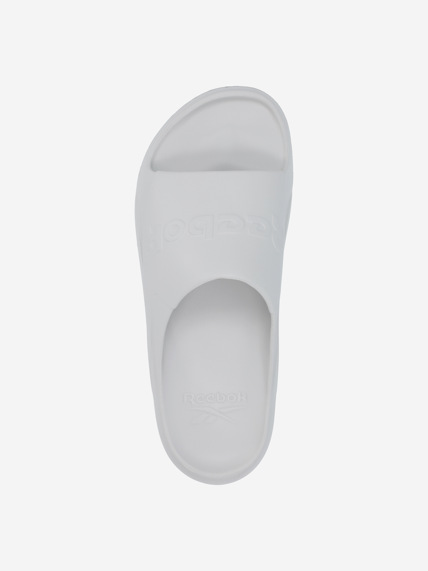 фото Шлепанцы женские reebok clean slide, серый