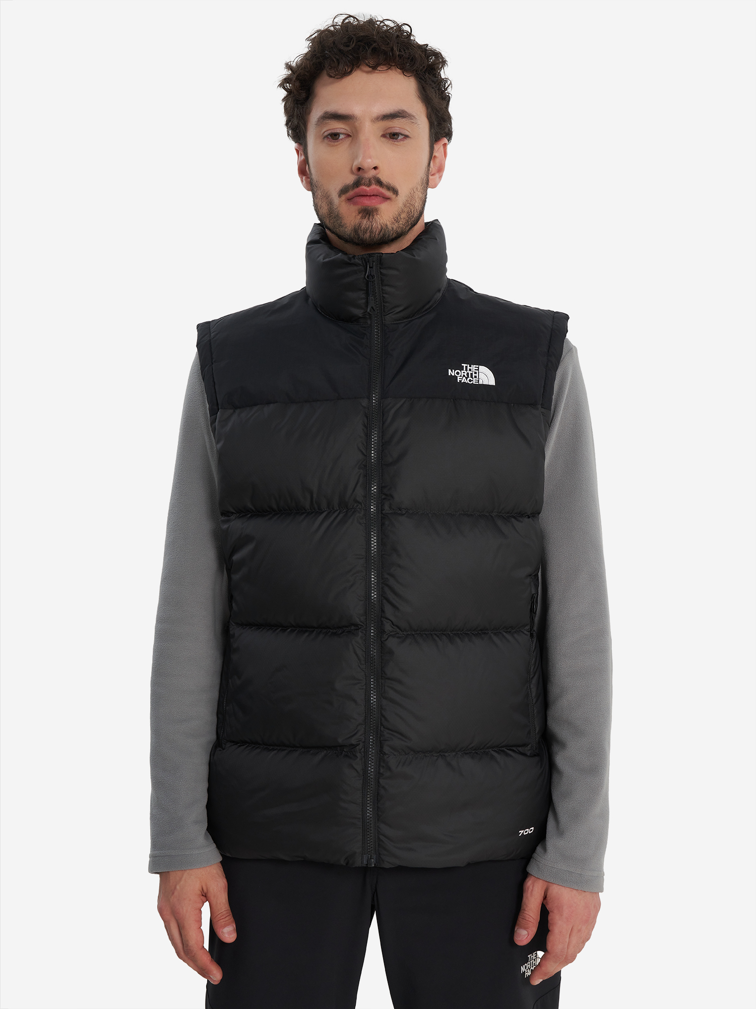 фото Жилет пуховый мужской the north face diablo down 2.0, черный