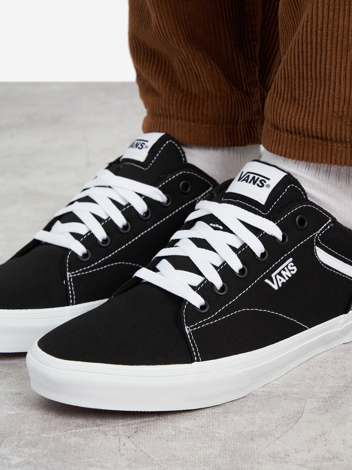 фото Кеды мужские vans seldan, черный
