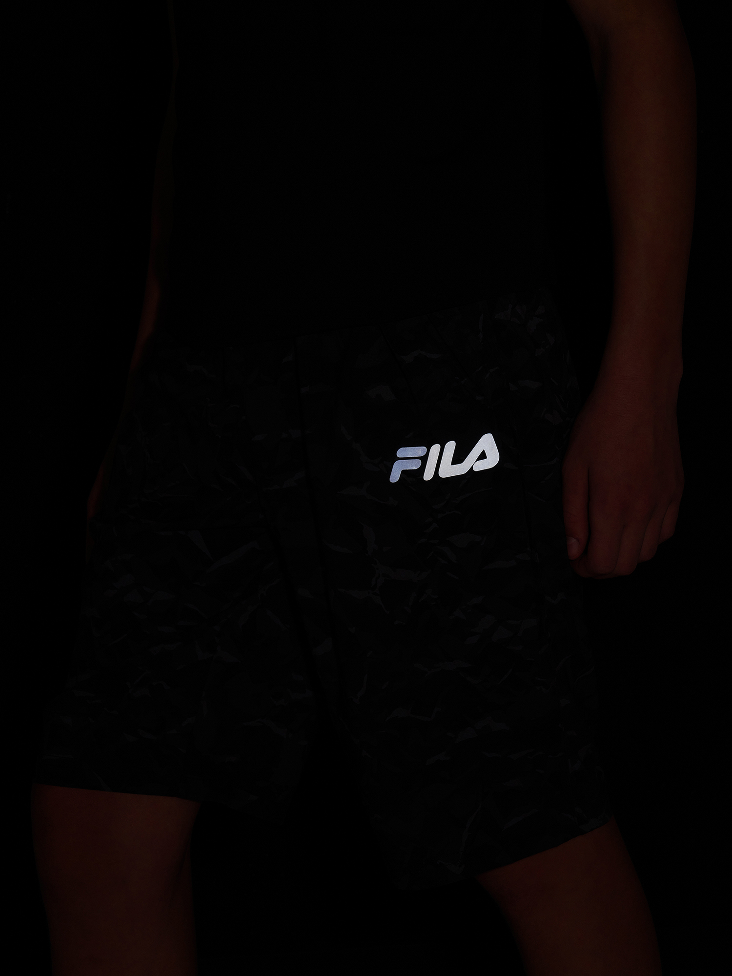 фото Шорты для мальчиков fila, черный