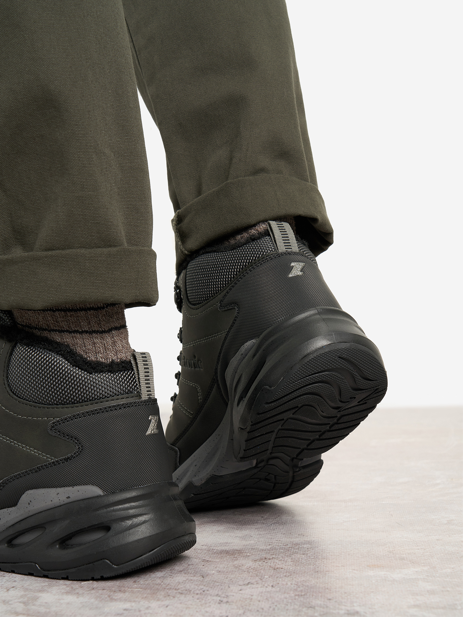 фото Кроссовки утепленные мужские etonic storm, черный