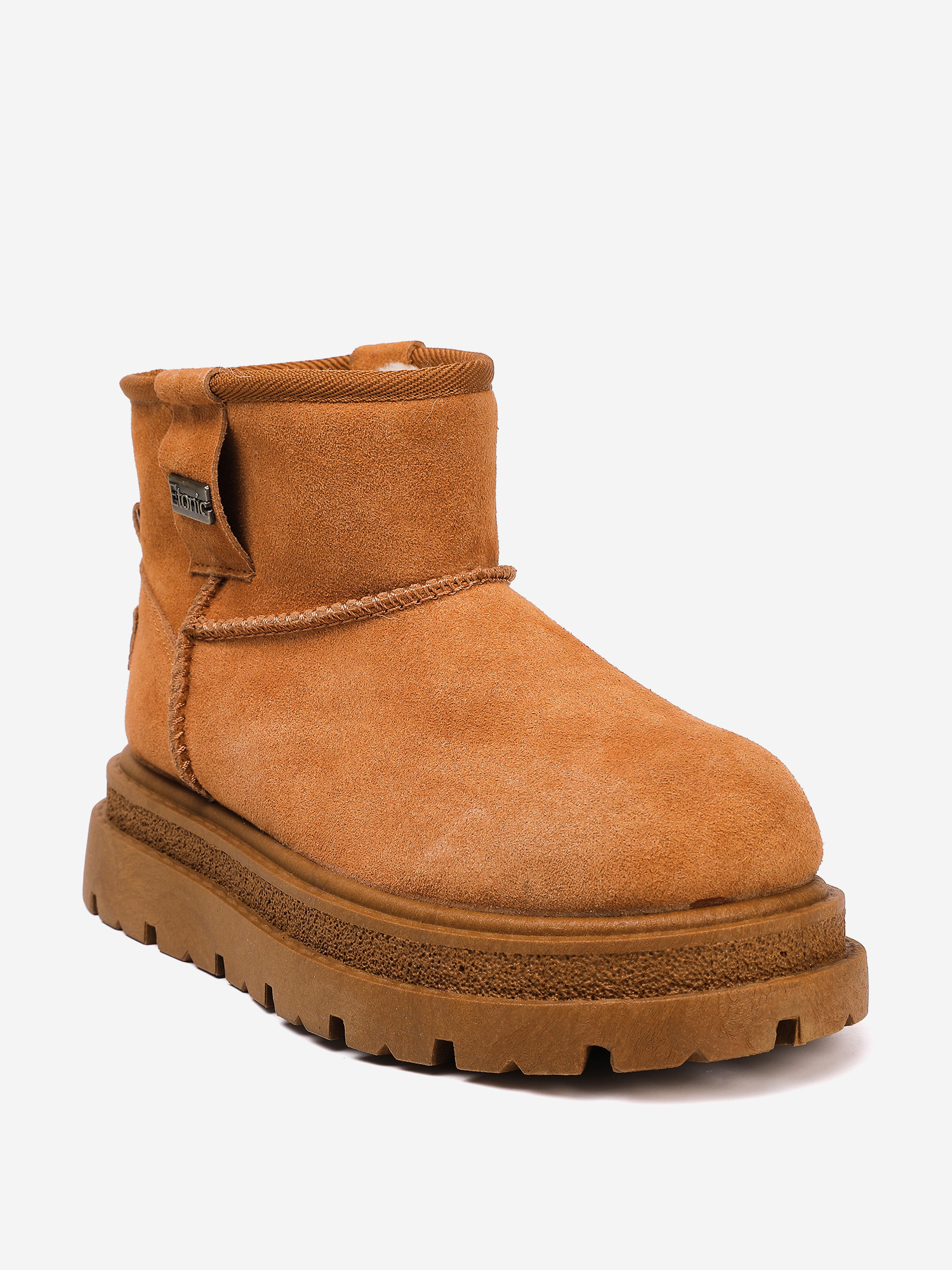 фото Угги женские etonic nicoletta, коричневый