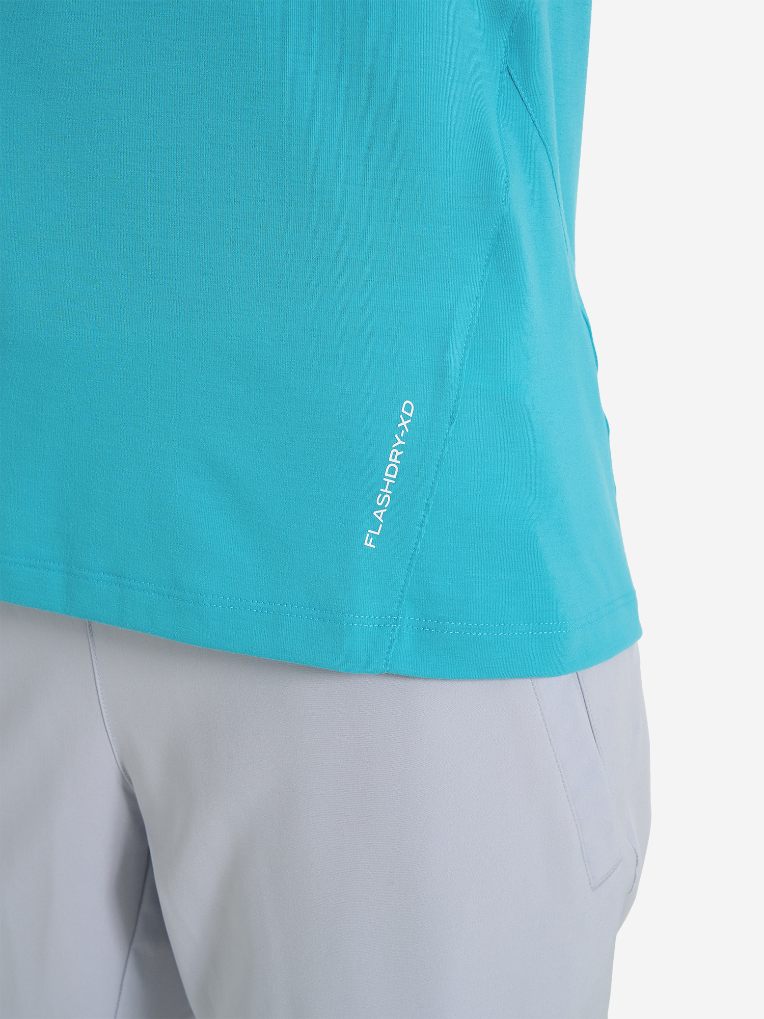 фото Футболка женская the north face lightning alpine, голубой