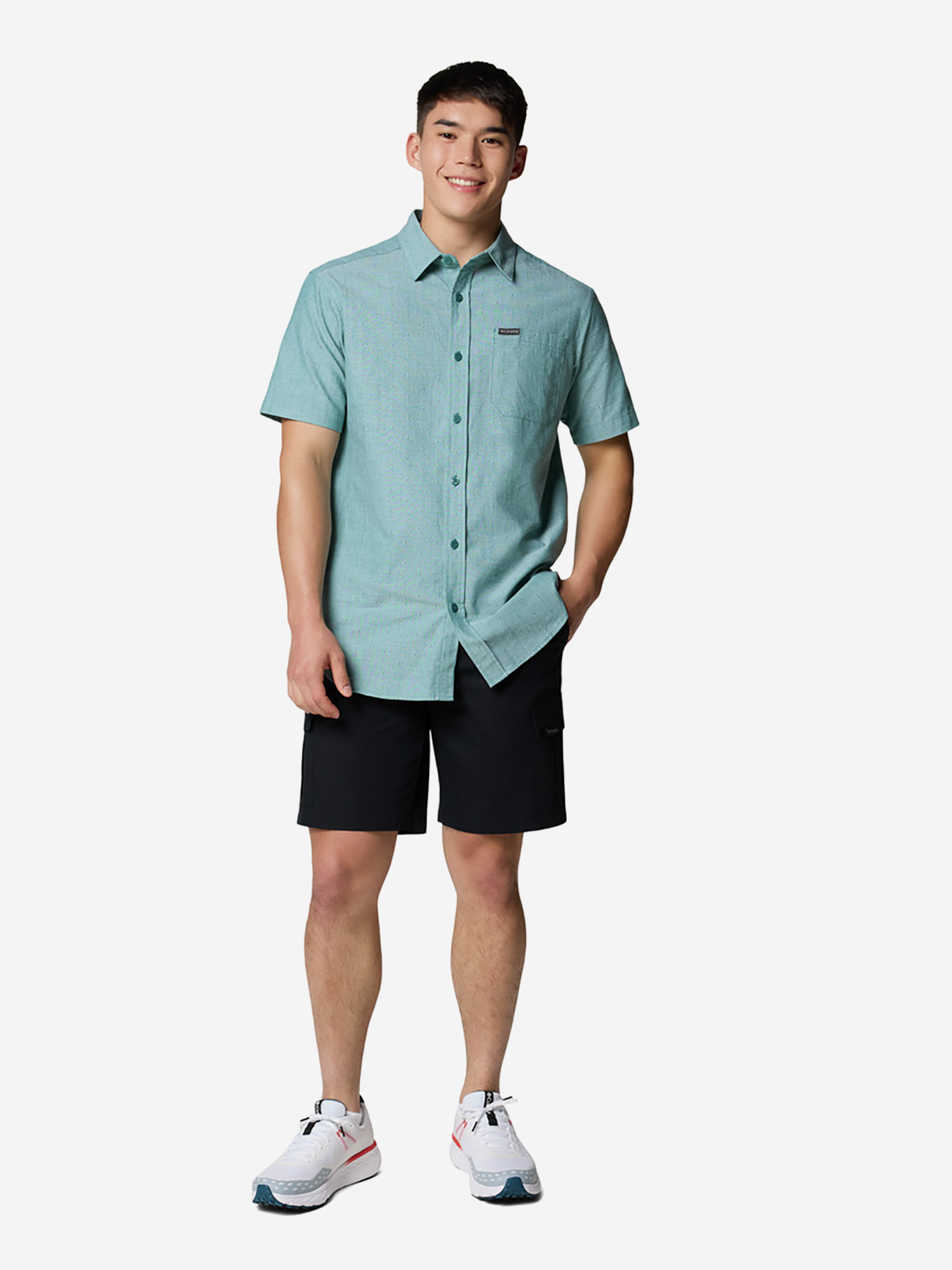 фото Шорты мужские columbia rapid rivers cargo short, черный
