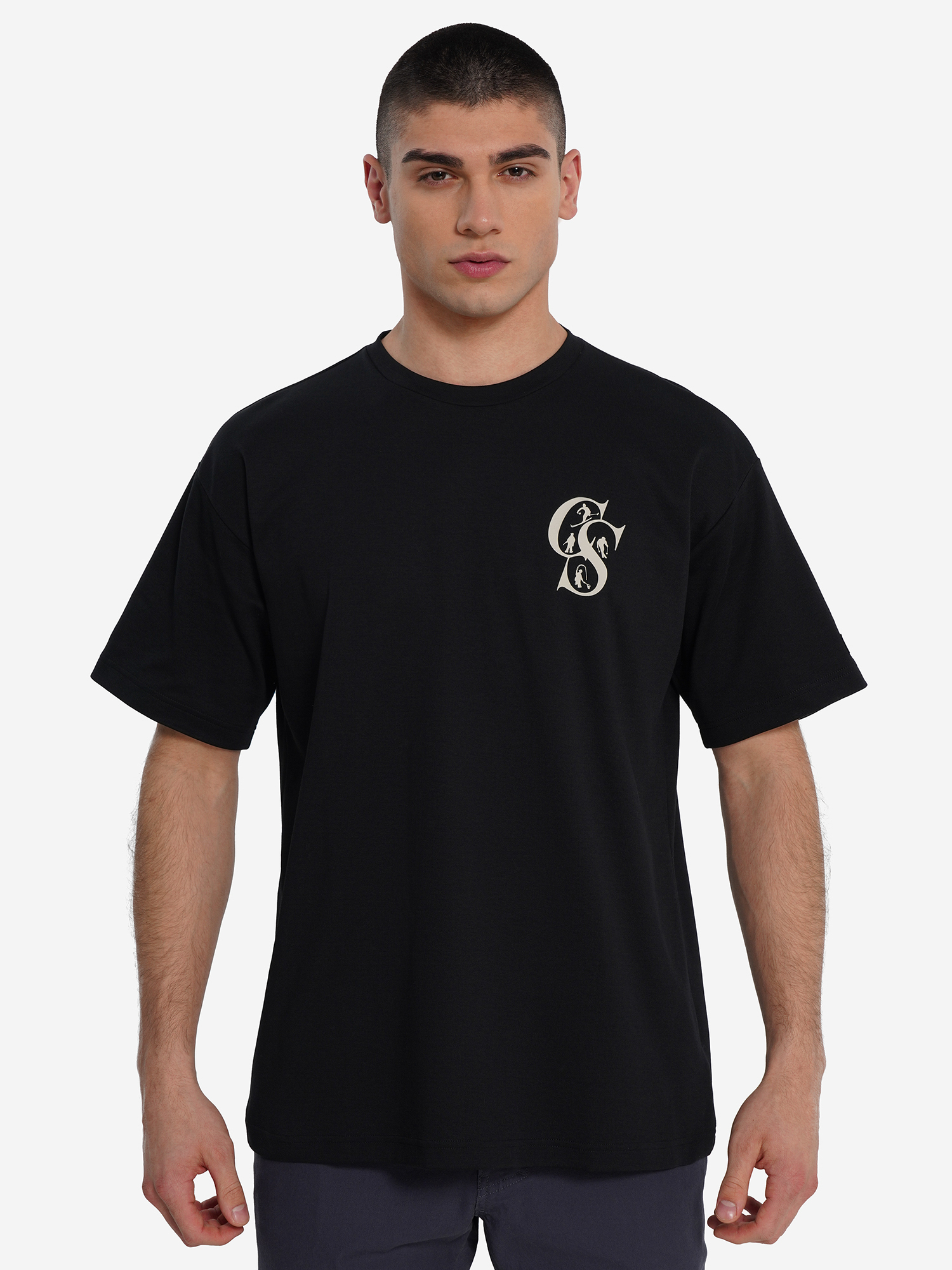 фото Футболка мужская columbia csc heritage graphic tee, черный