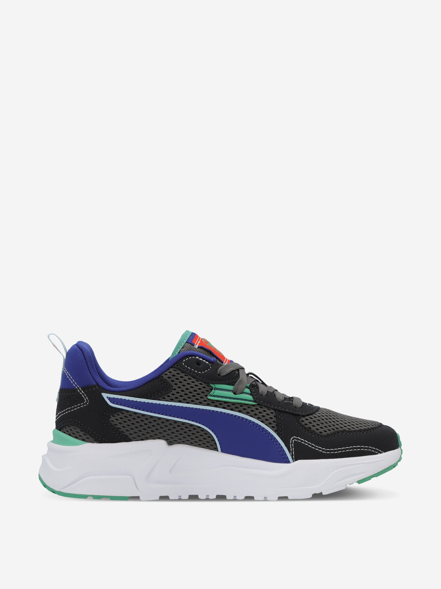 фото Кроссовки для мальчиков puma trinity lite ready, set, better ii jr, черный