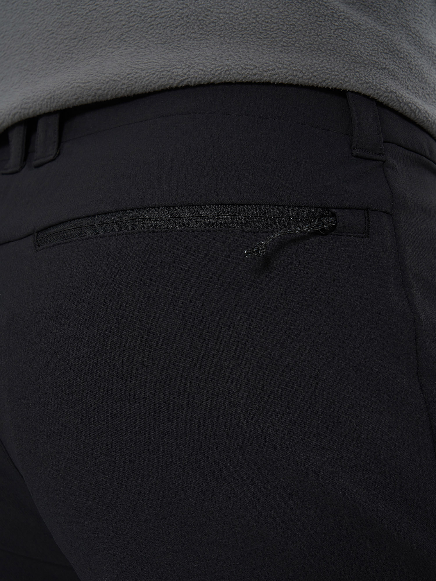 фото Брюки утепленные мужские jack wolfskin glastal winter, черный