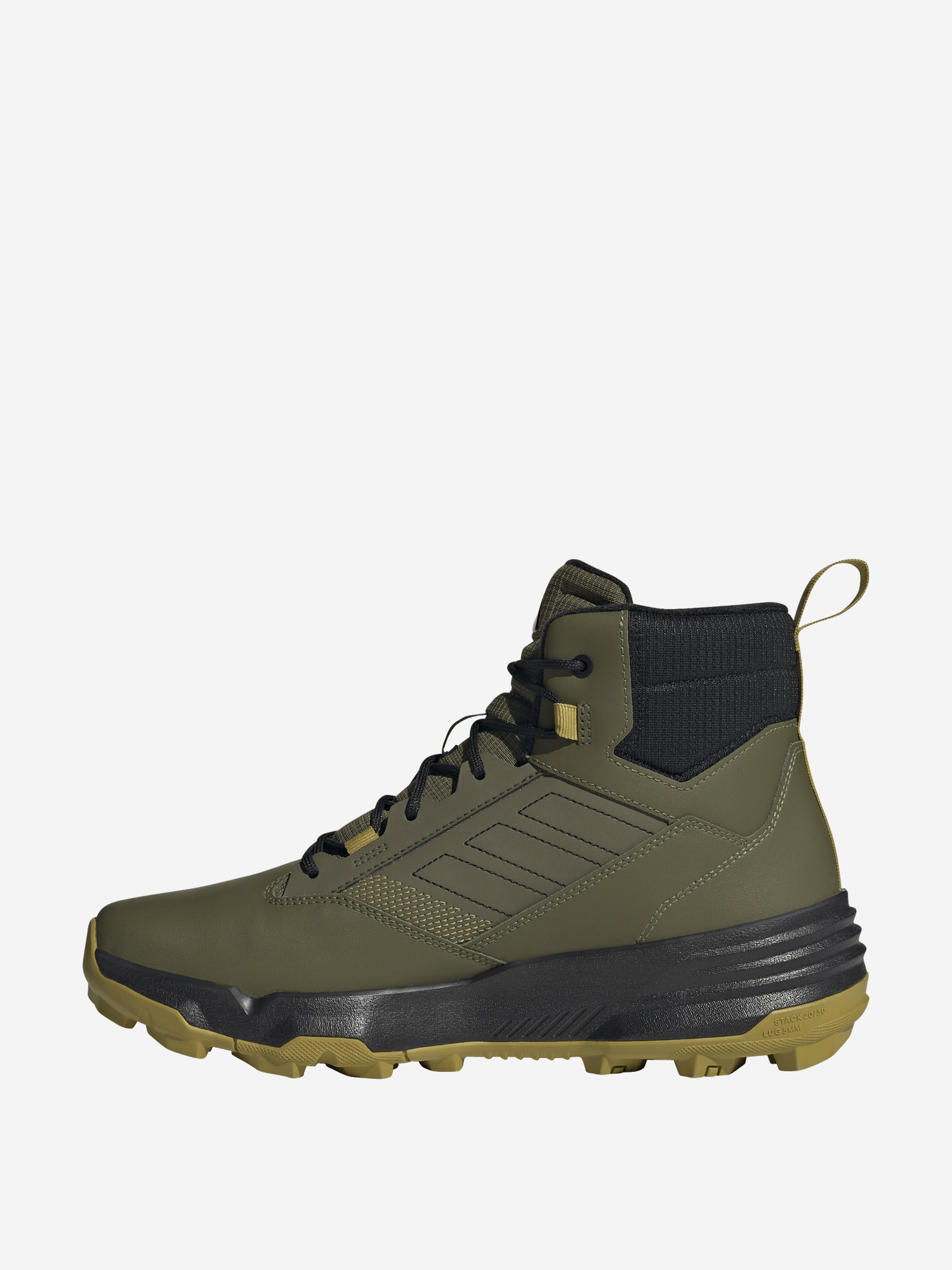 фото Ботинки утепленные мужские adidas terrex unity, зеленый