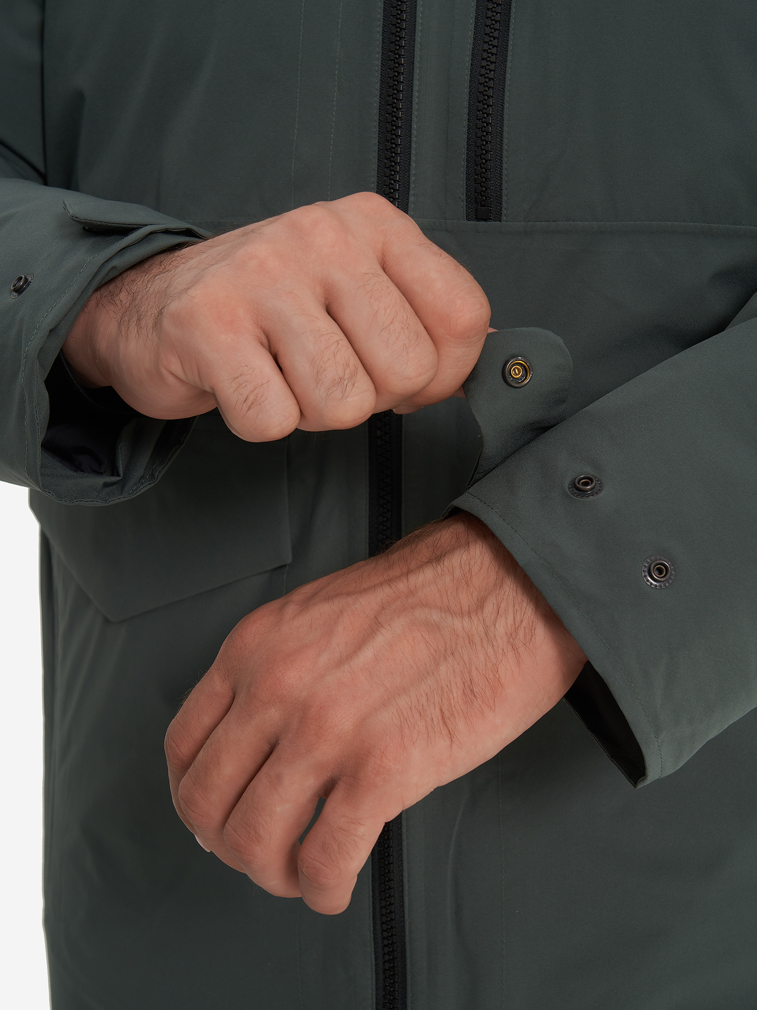 фото Куртка утепленная мужская jack wolfskin koenigsbau, зеленый