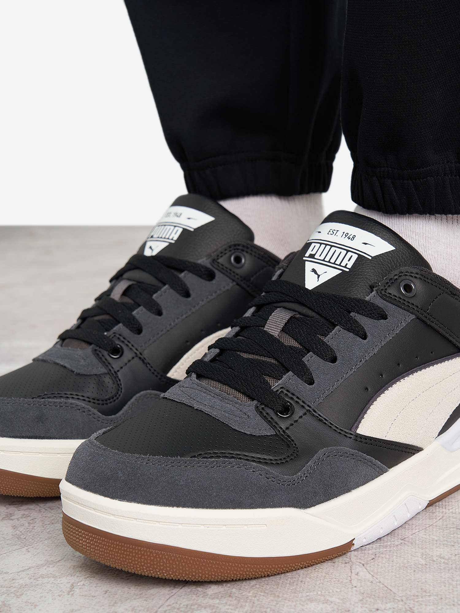 фото Кеды мужские puma rebound retro sd, черный