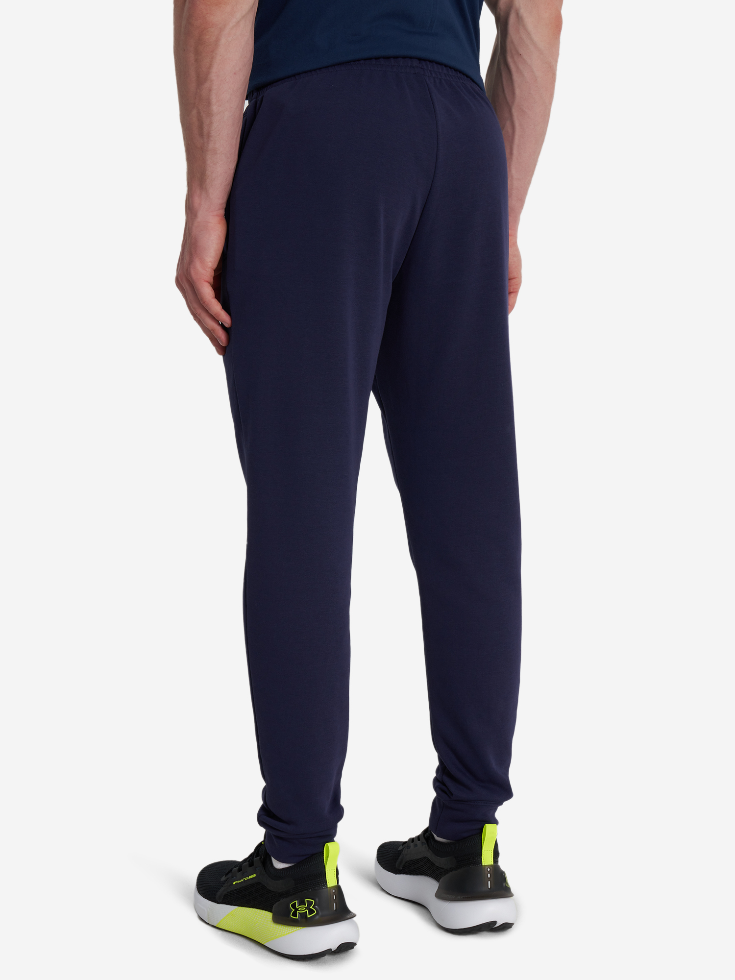 фото Брюки флисовые мужские under armour, синий