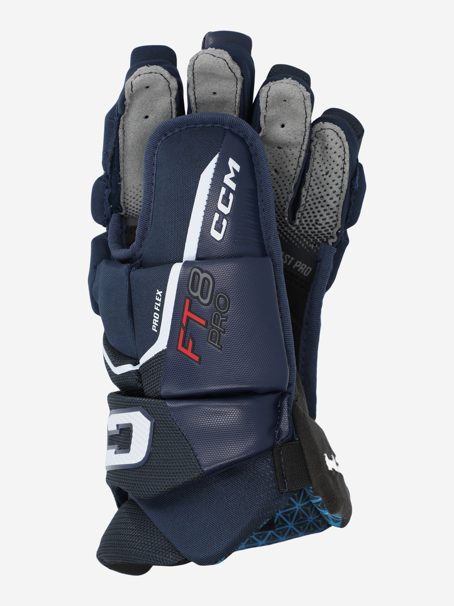 фото Перчатки хоккейные ccm jetspeed ft8 pro sr, мультицвет