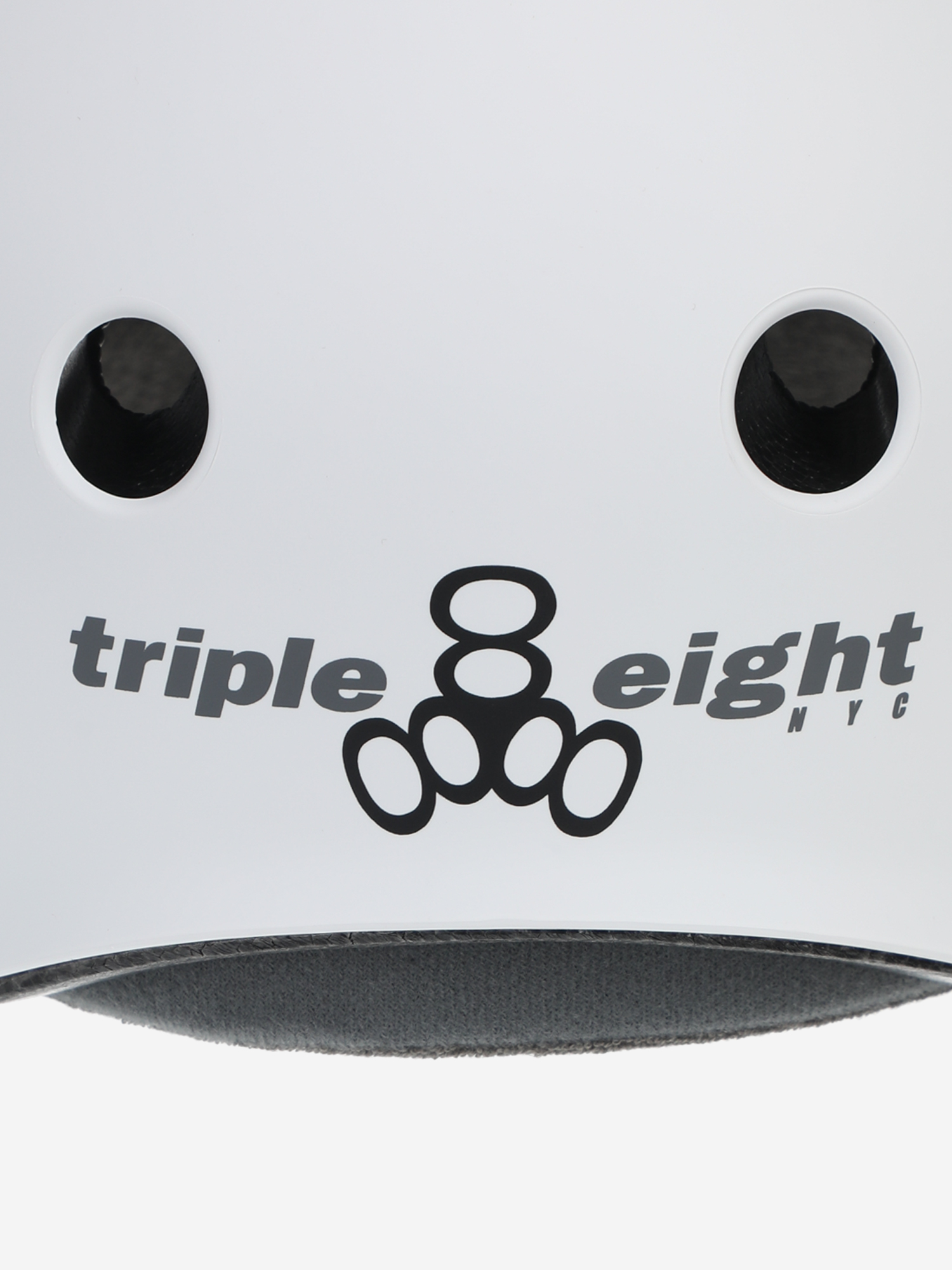 фото Шлем женский triple eight certified sweatsaver, белый