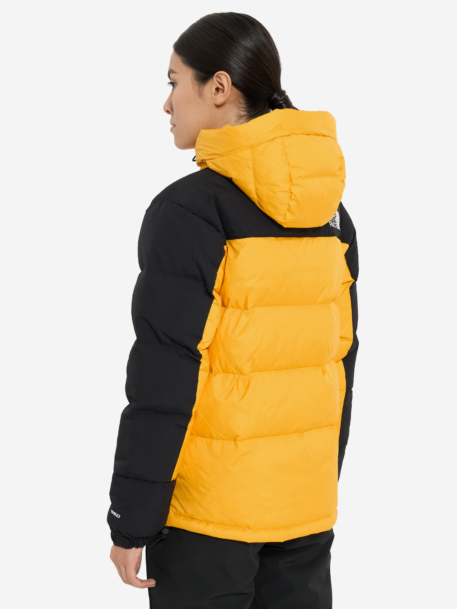 фото Пуховик женский the north face hmlyn, желтый