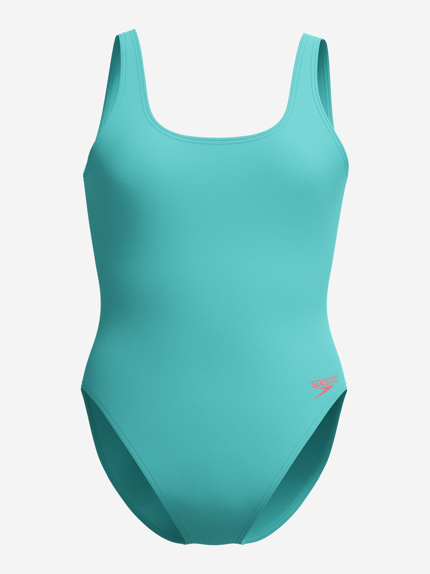 фото Купальник слитный женский speedo textd belted deep, зеленый