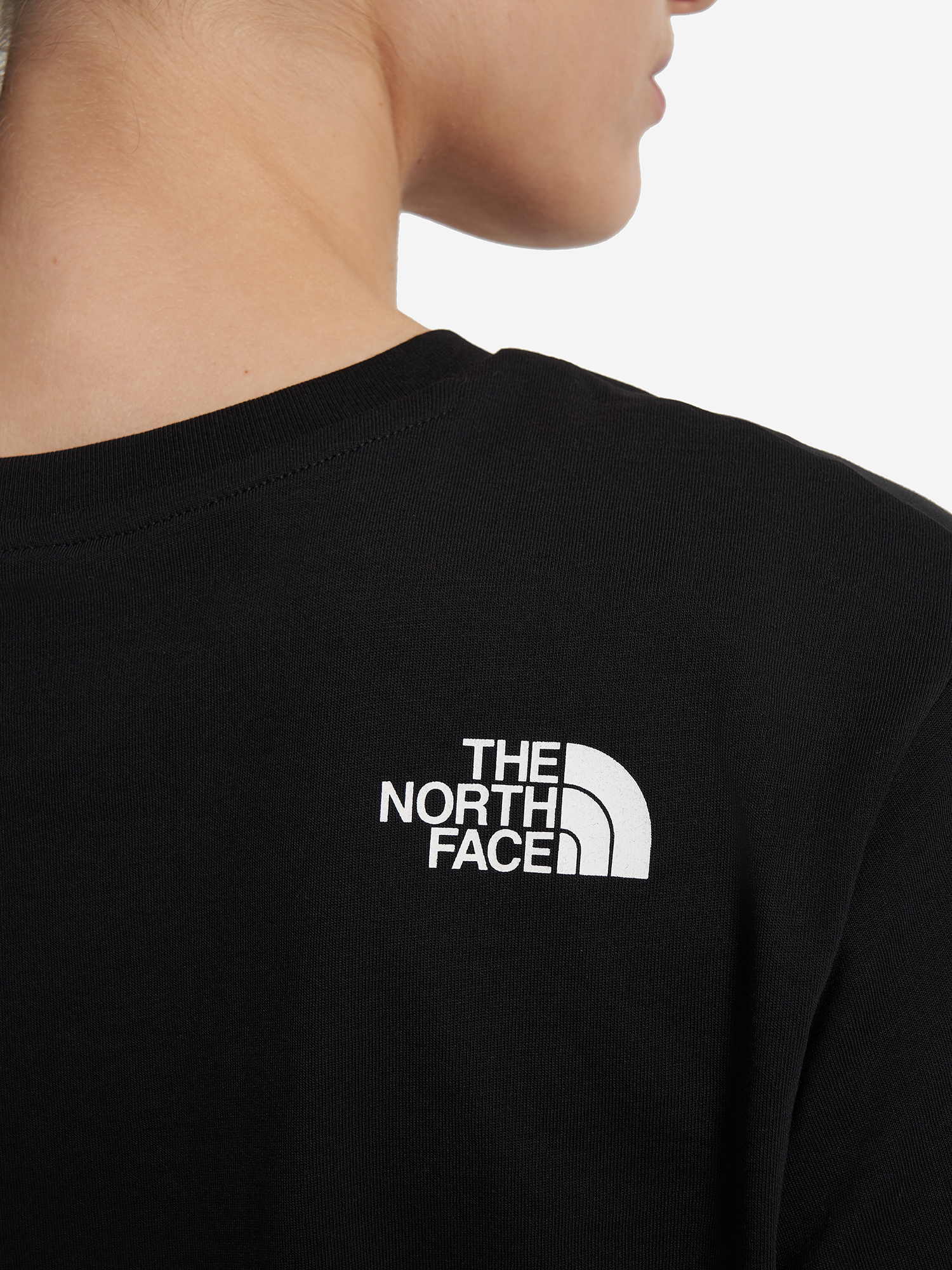 фото Футболка женская the north face easy, черный