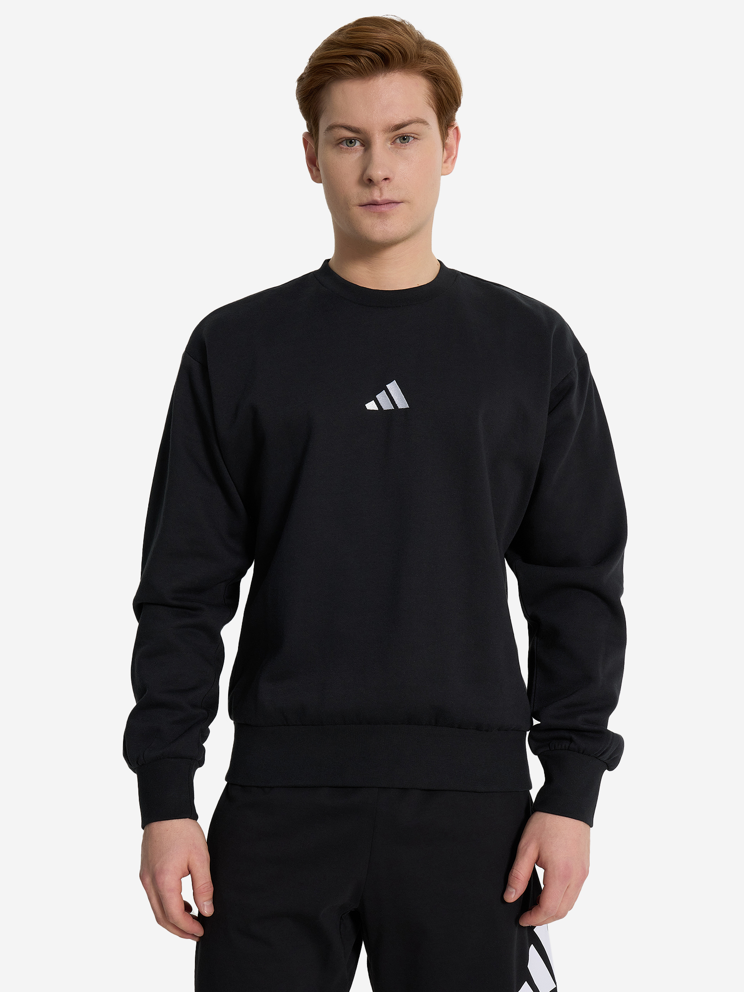 фото Свитшот мужской adidas, черный