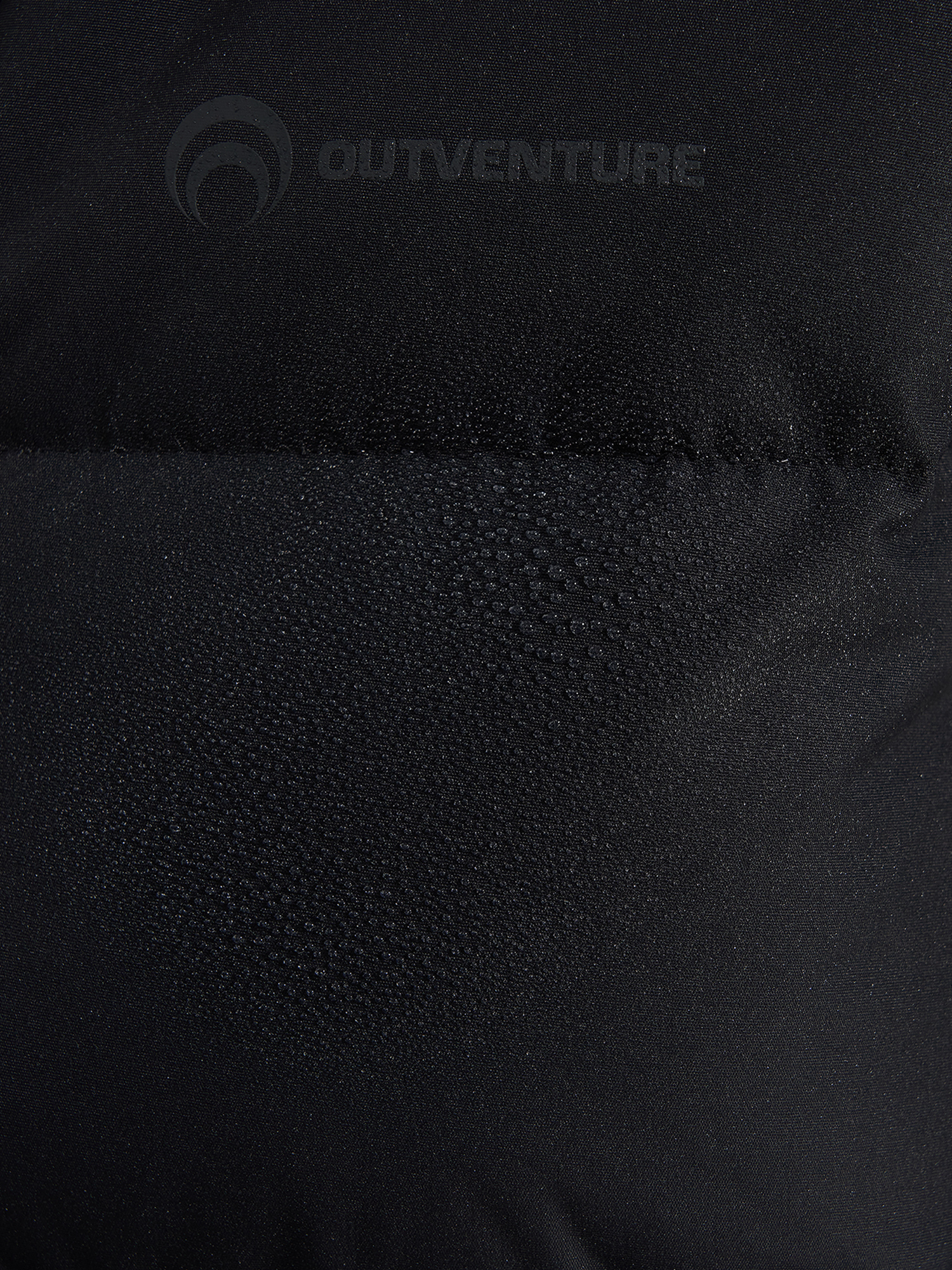 фото Пуховик женский outventure, черный