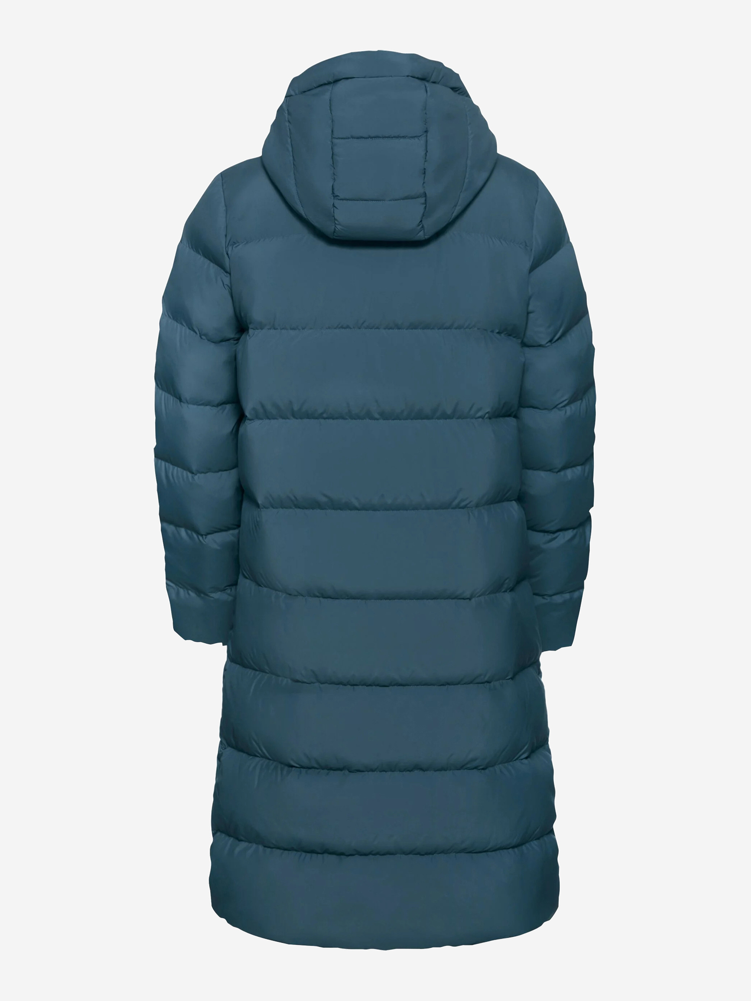 фото Пальто пуховое женское jack wolfskin frozen palace, серый