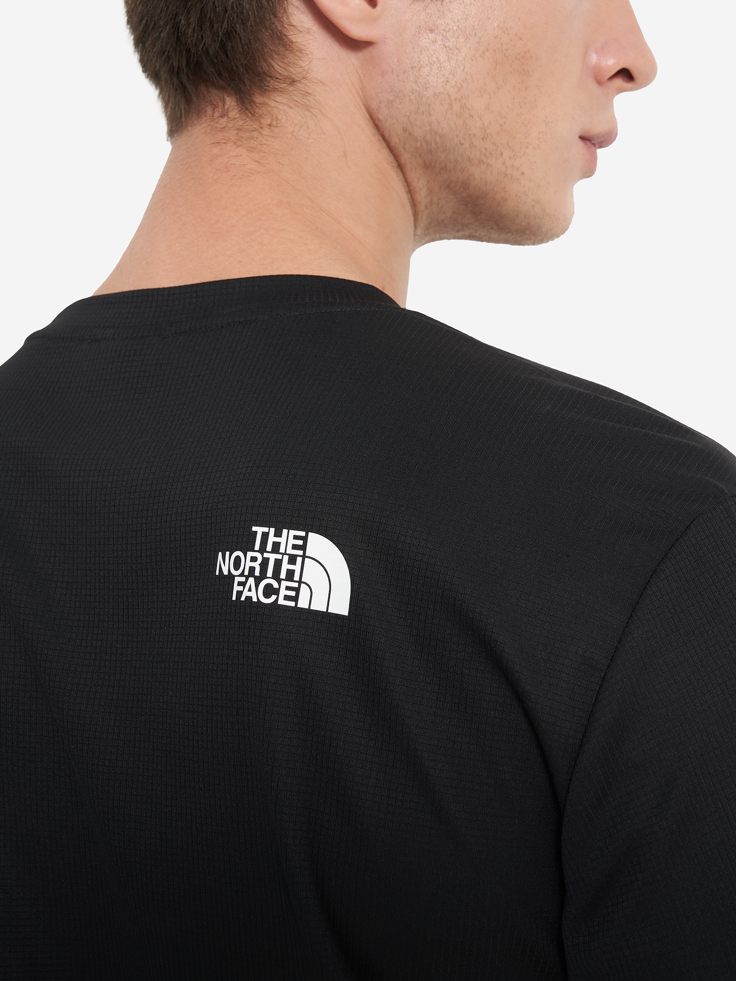 фото Лонгслив мужской the north face shadow, черный