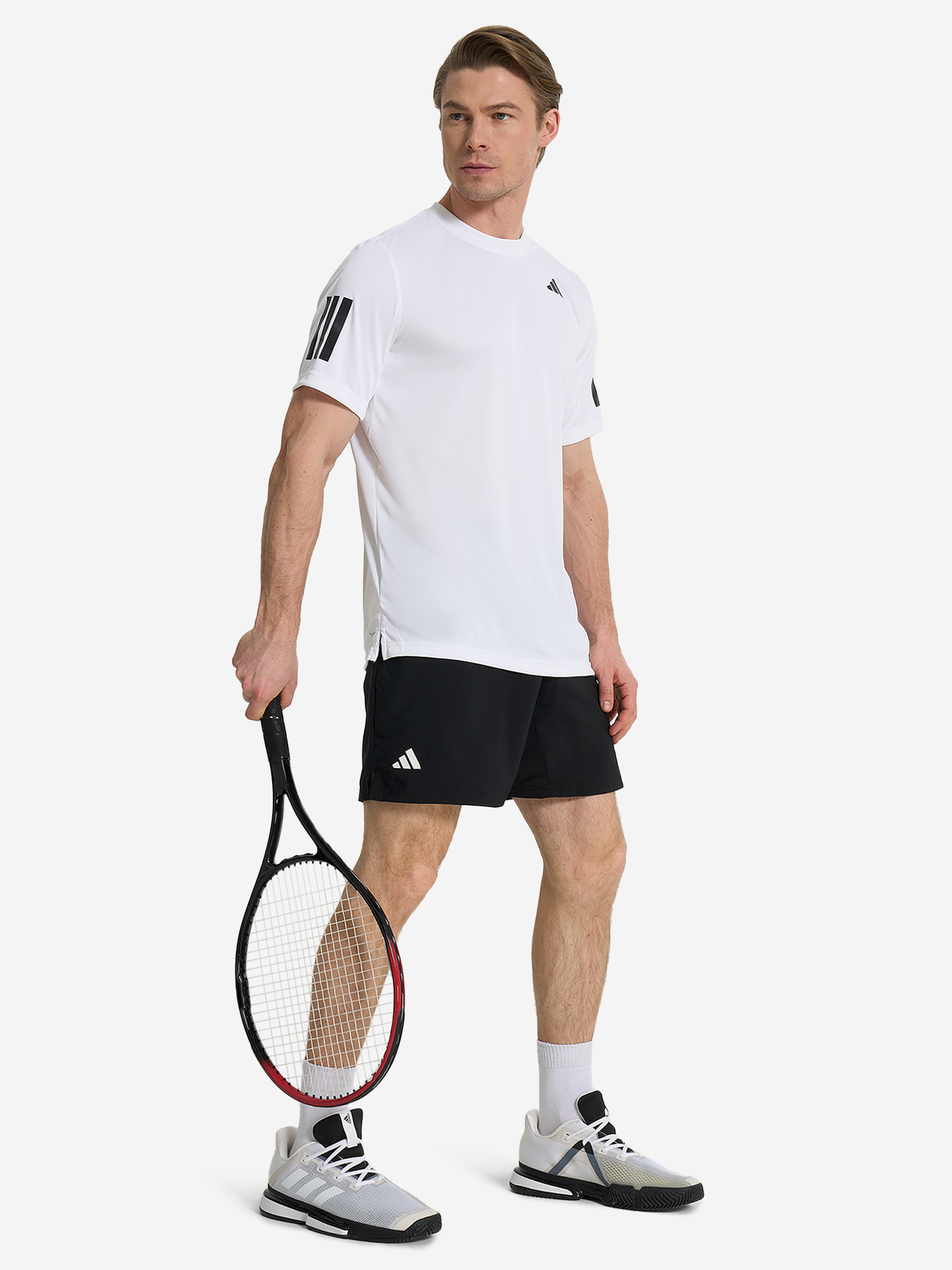 фото Шорты мужские adidas club, черный