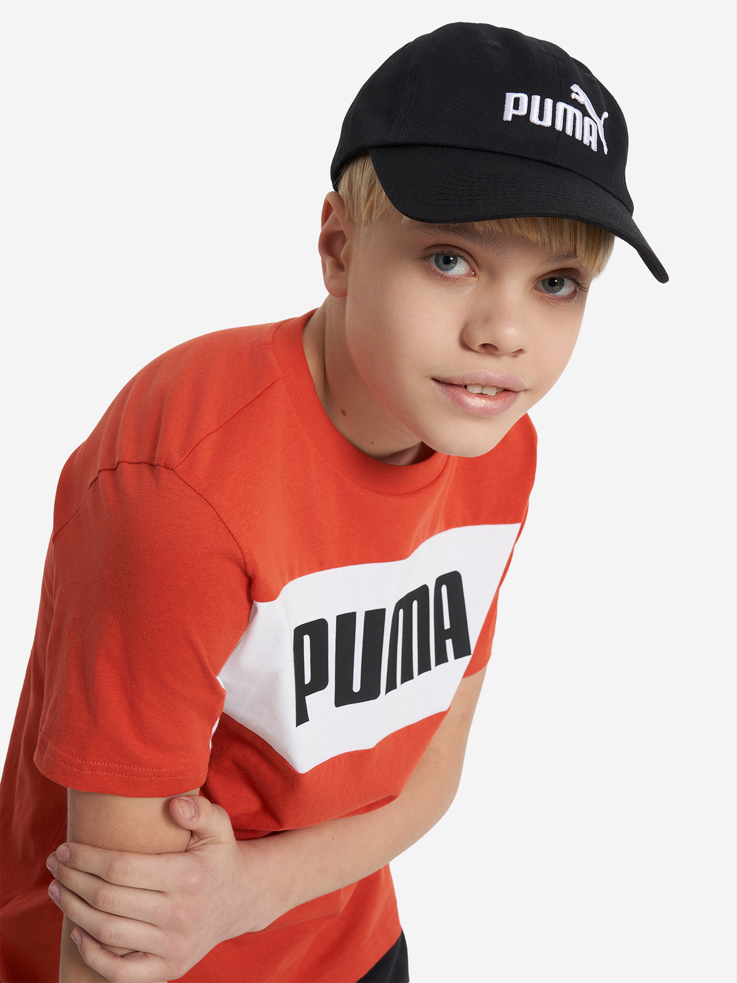 фото Бейсболка для мальчиков puma ess no.1 logo, черный