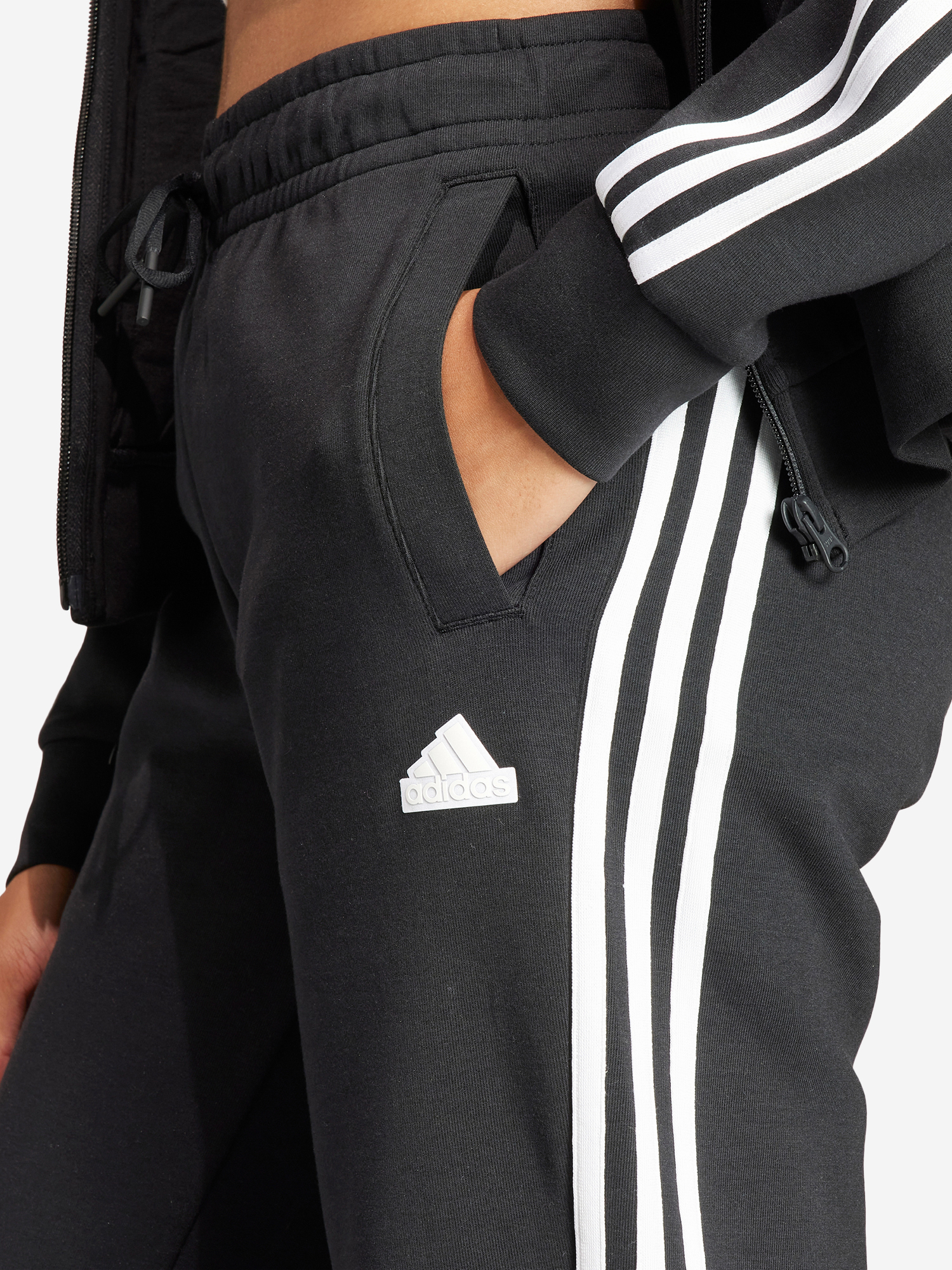 фото Брюки женские adidas 3 s, черный