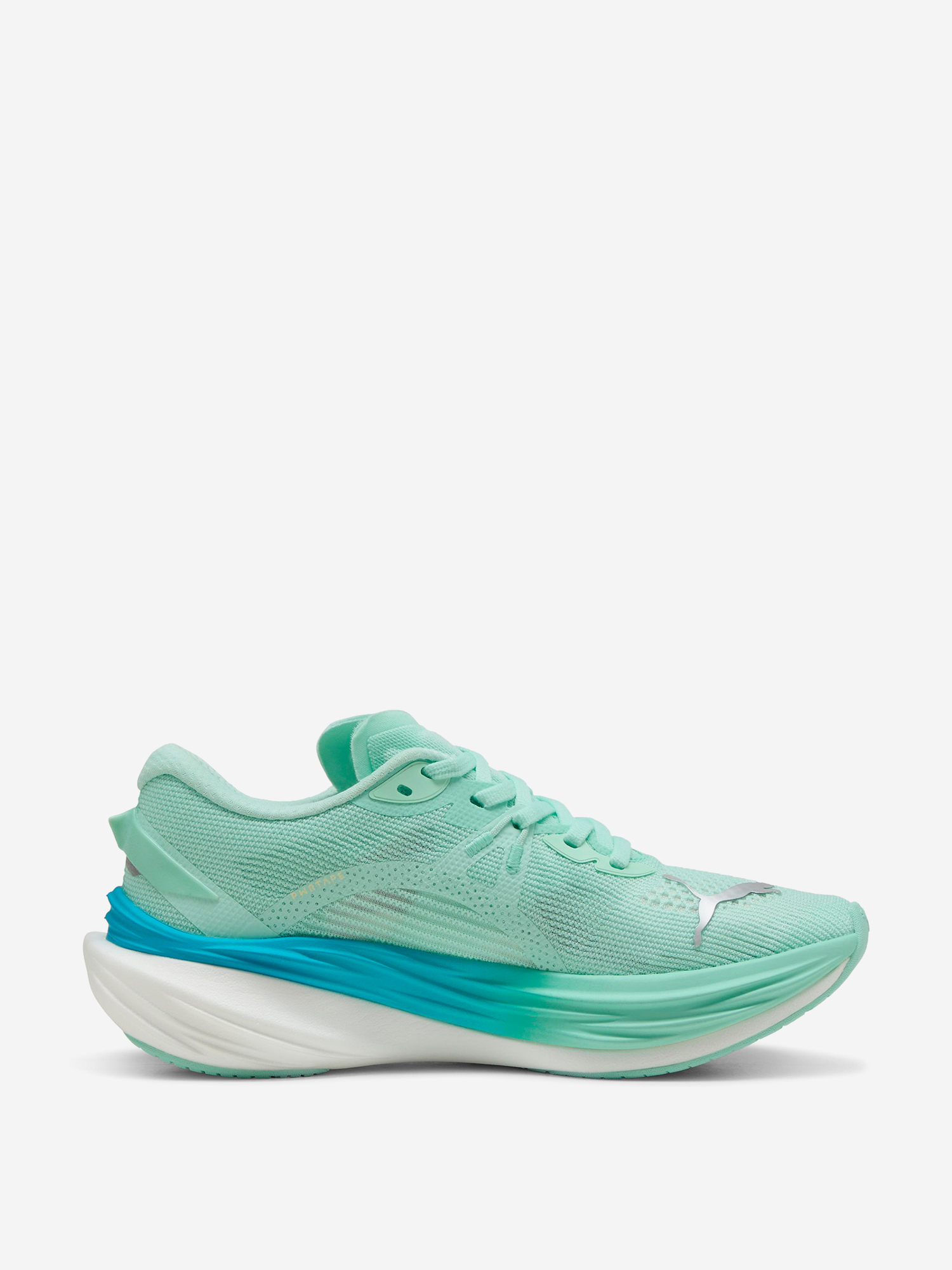 фото Кроссовки женские puma deviate nitro 3, зеленый