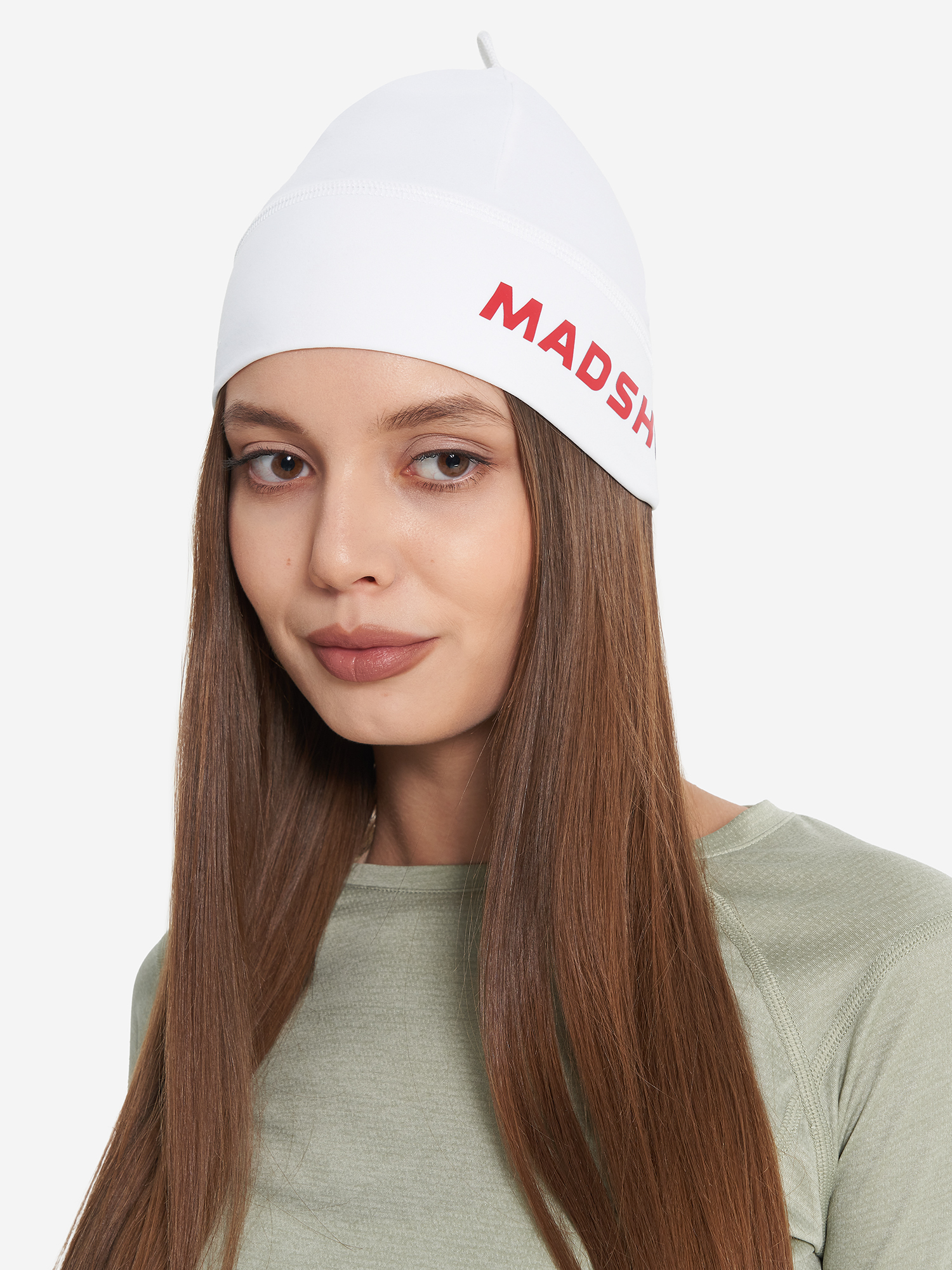 фото Шапка madshus, белый