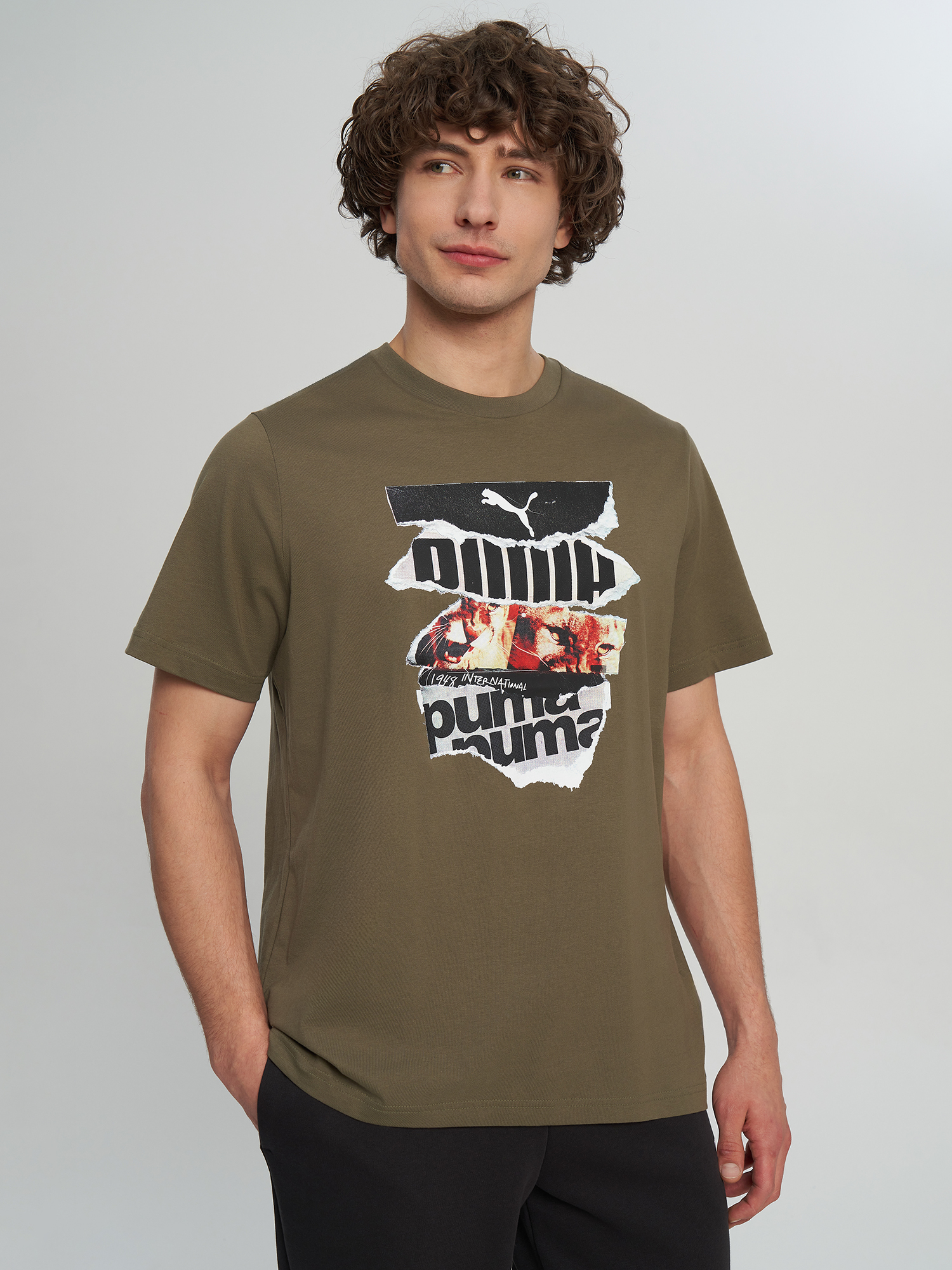 Футболка мужская PUMA, Зеленый
Футболка мужская PUMA, Зеленый