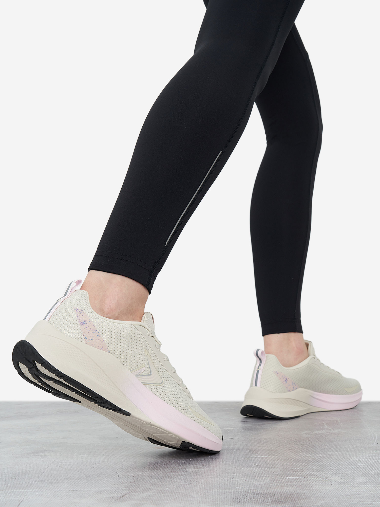 фото Кроссовки женские demix sport evo 2, бежевый