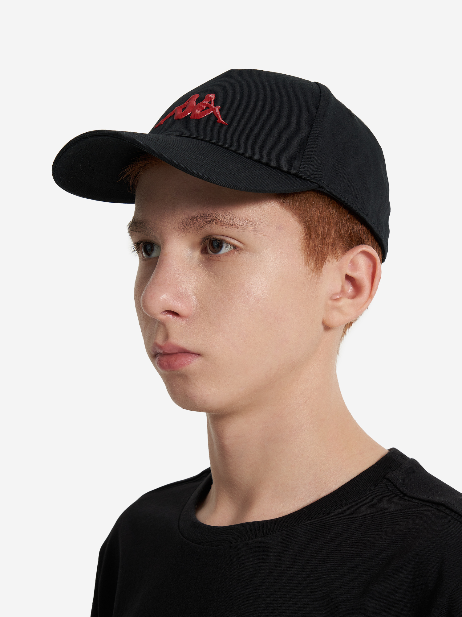 фото Бейсболка для мальчиков kappa, черный