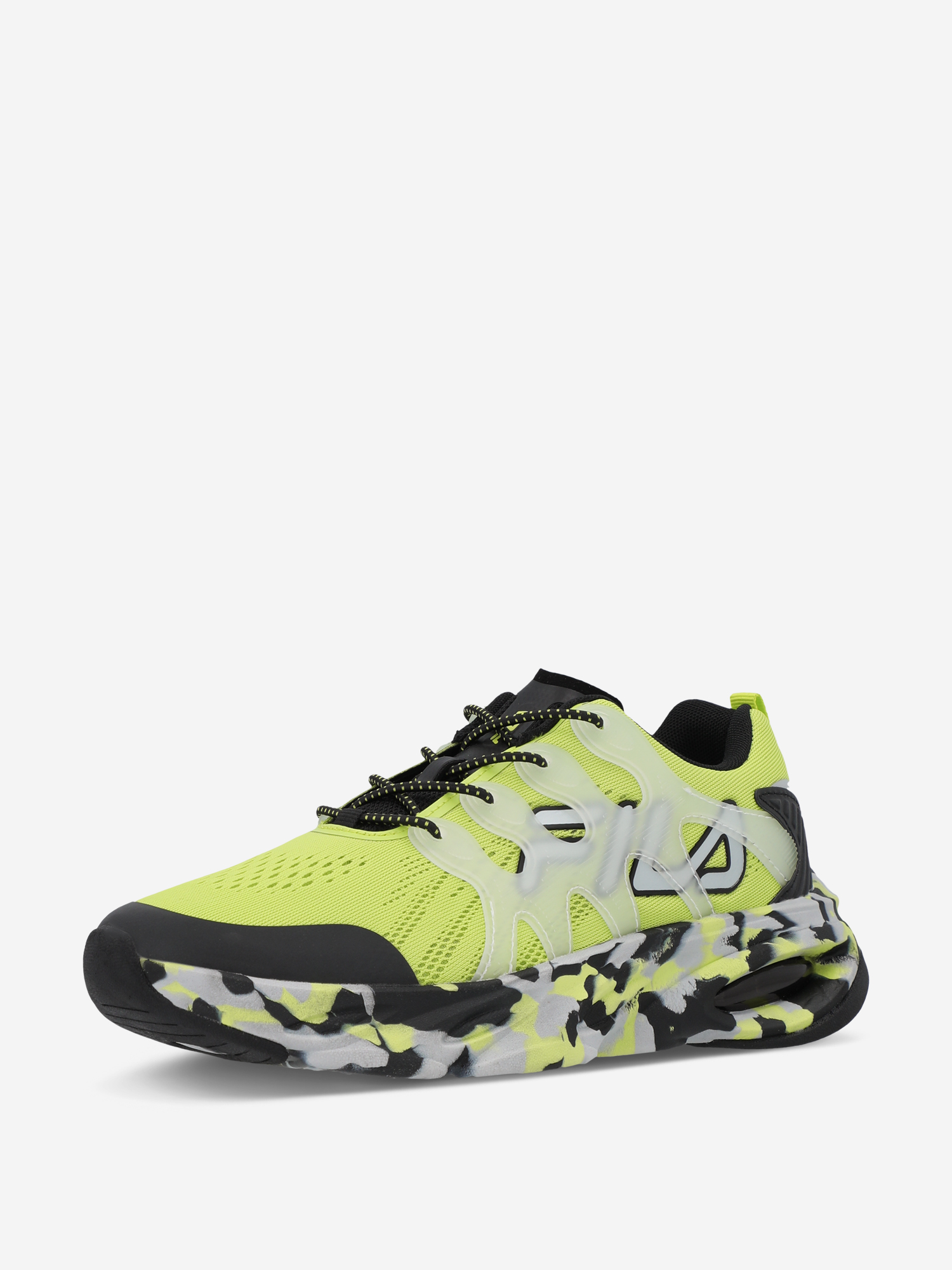 фото Кроссовки для мальчиков fila silva runner, зеленый