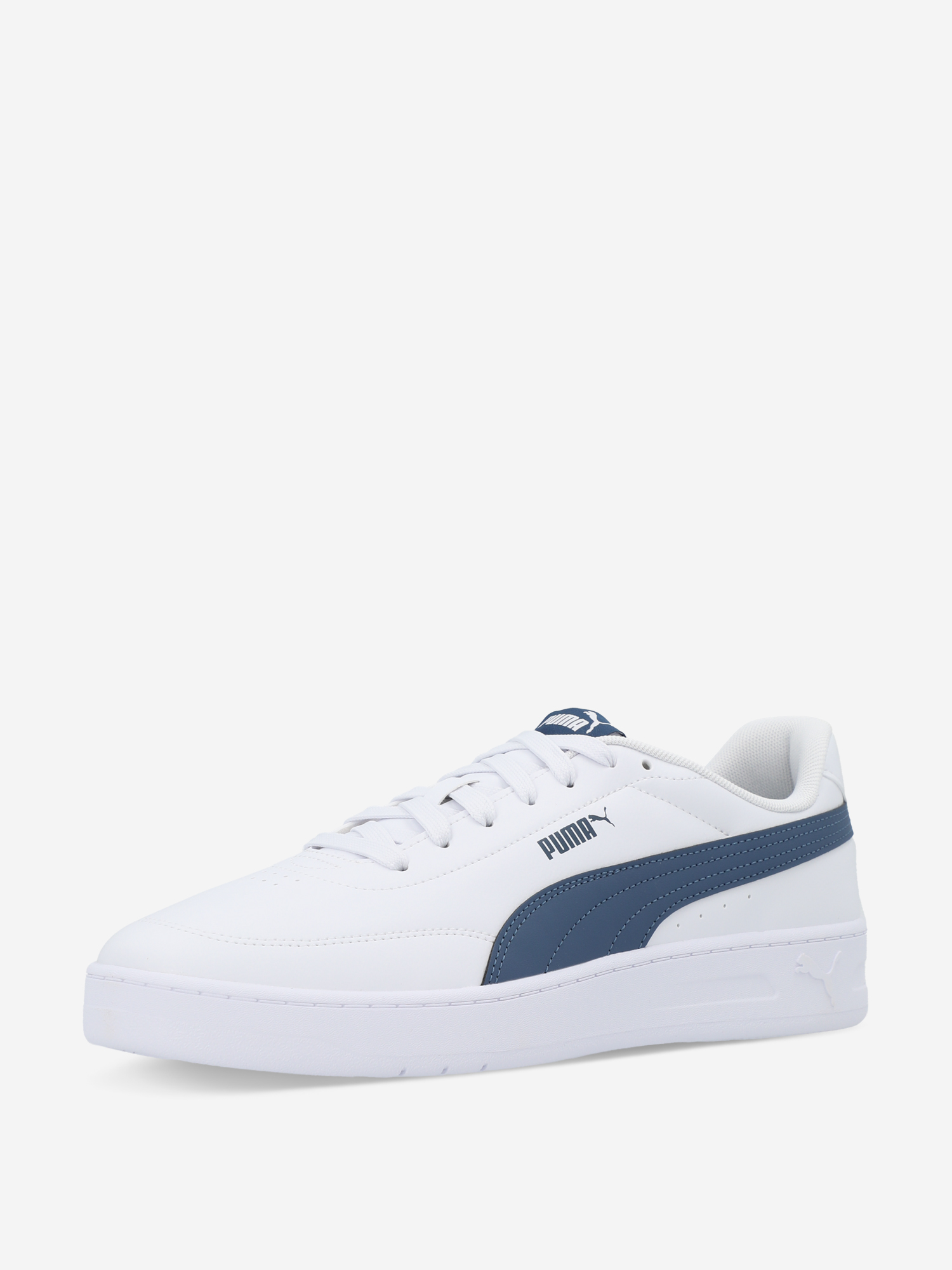 фото Кеды мужские puma court classic clean, белый